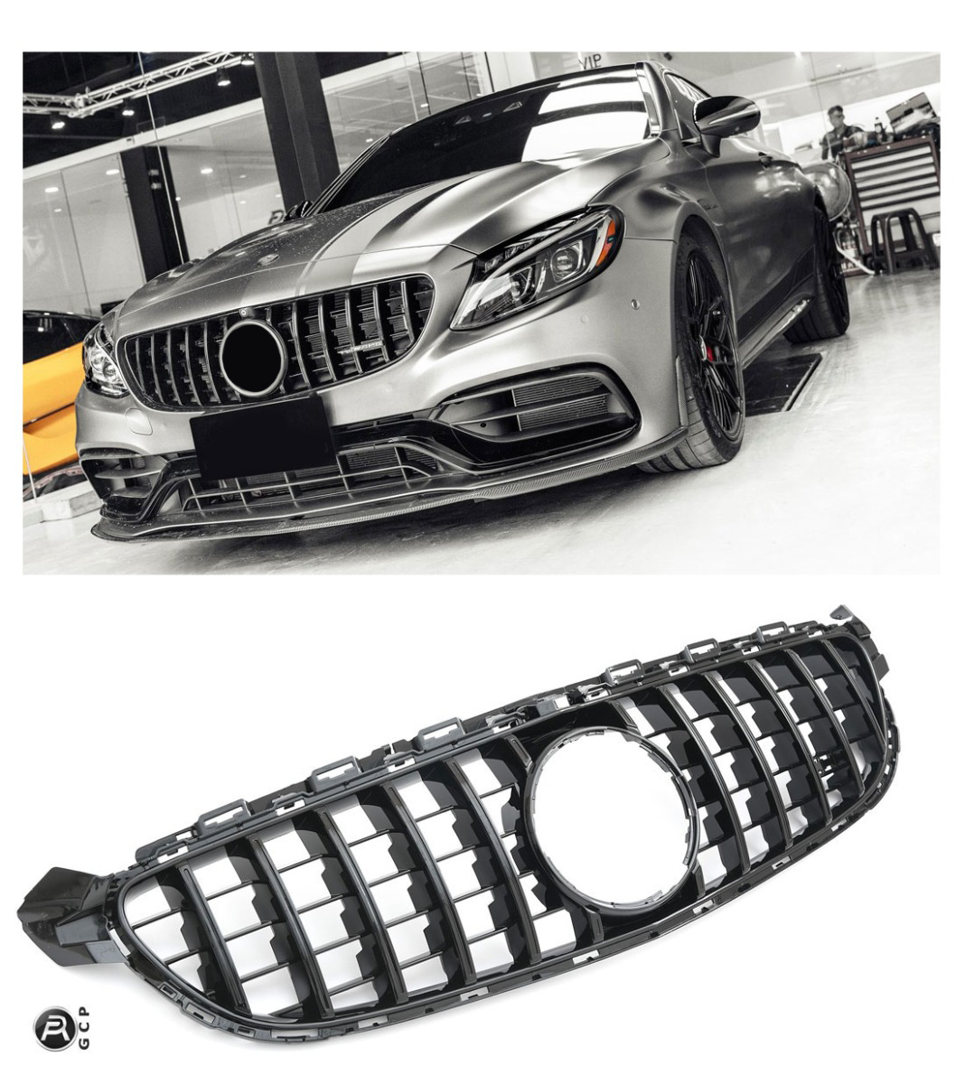 Mercedes-Benz C-Klasse Limousine, T-Modell, Coupé & Cabrio W205 S205 C205 A205 | Panamericana GT Grill