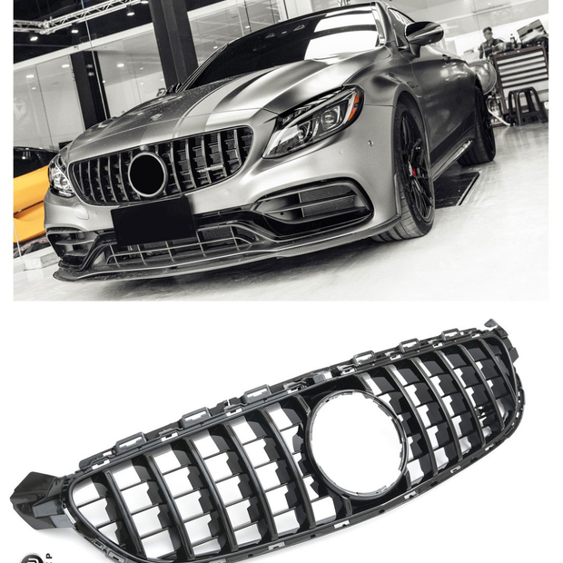 Mercedes-Benz C-Klasse Limousine, T-Modell, Coupé & Cabrio W205 S205 C205 A205 | Panamericana GT Grill