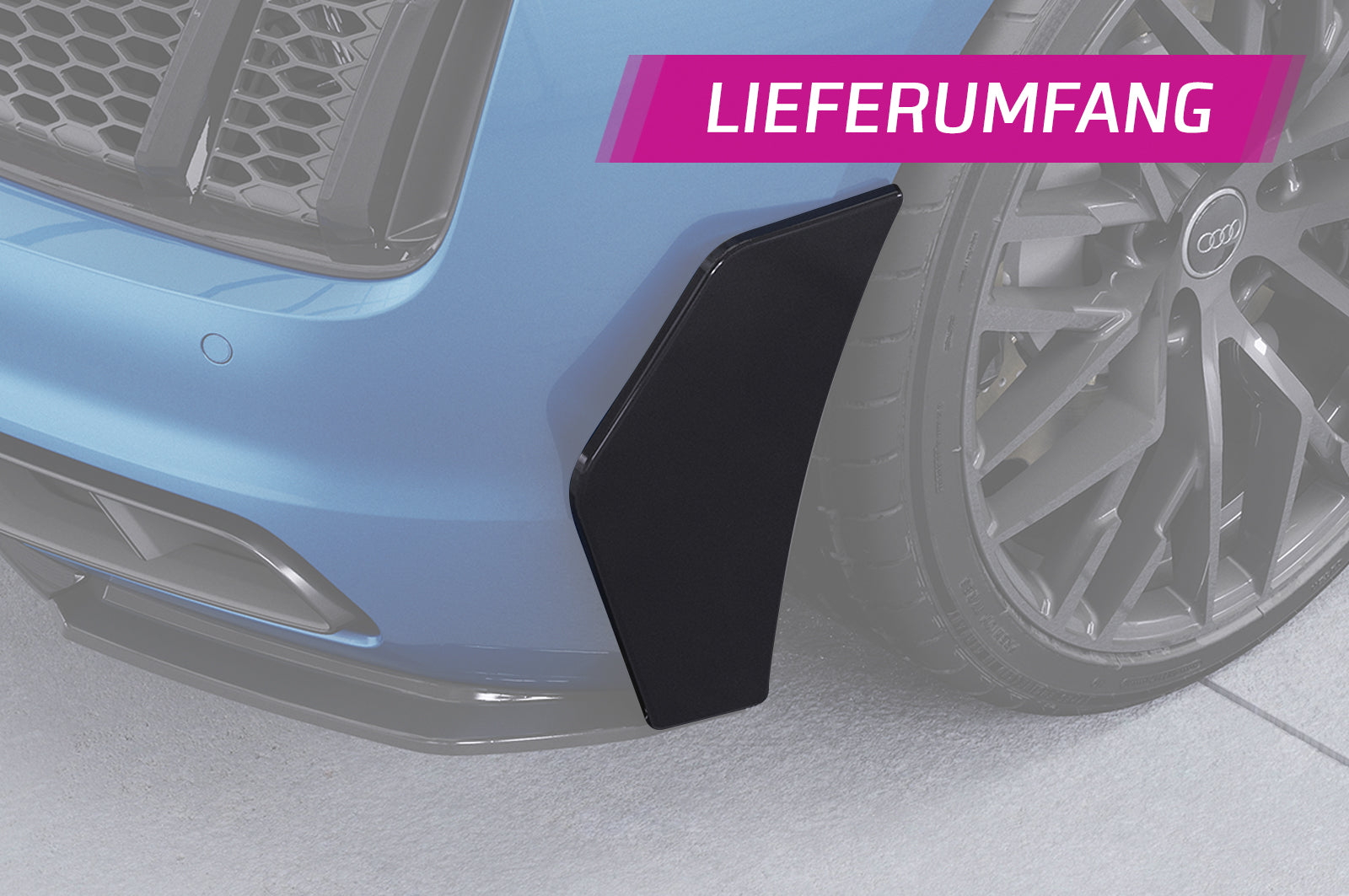 Audi R8 4S | Side Blades / Side Spats BL001