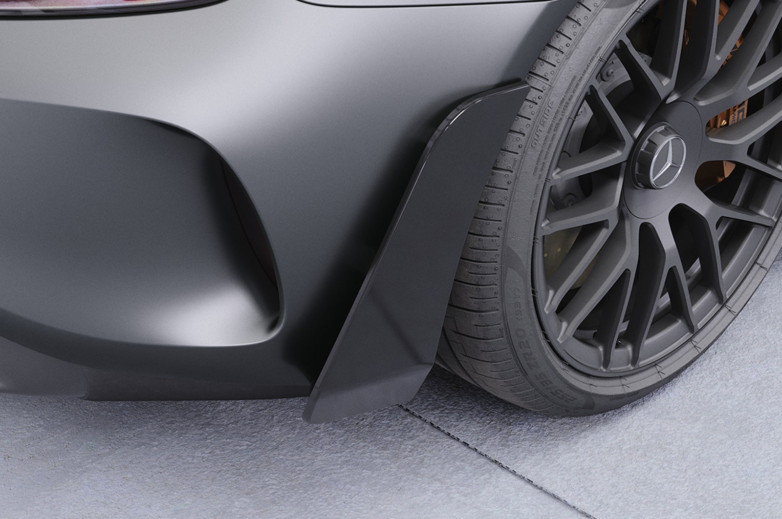 Mercedes-Benz AMG GT GT C / GT R 190 | Side Blades / Side Spats BL003