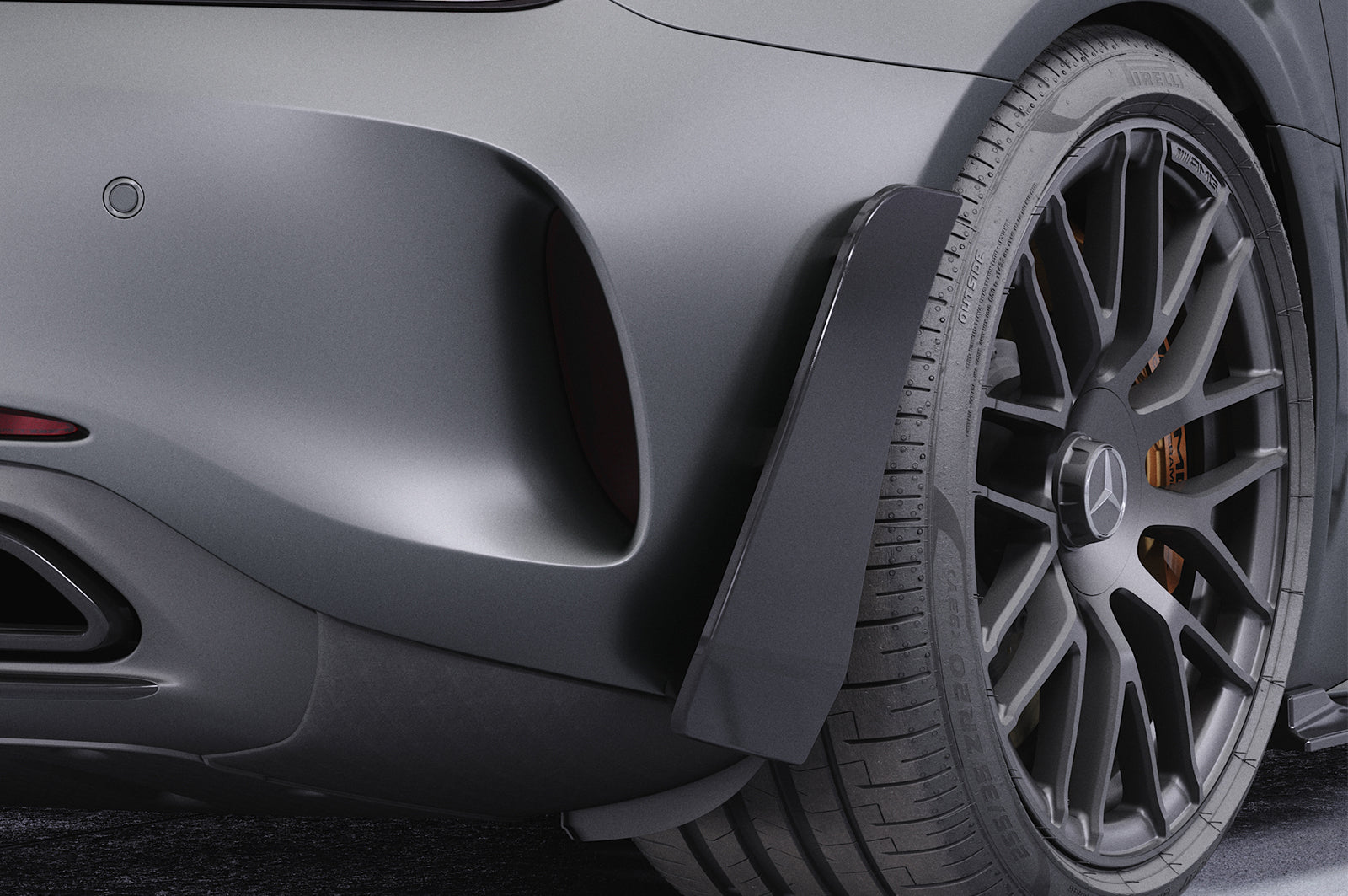 Mercedes-Benz AMG GT GT C / GT R 190 | Side Blades / Side Spats BL003