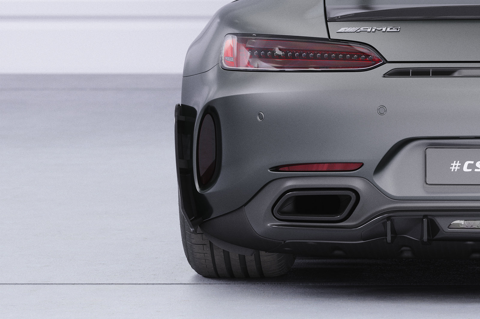 Mercedes-Benz AMG GT GT C / GT R 190 | Side Blades / Side Spats BL003