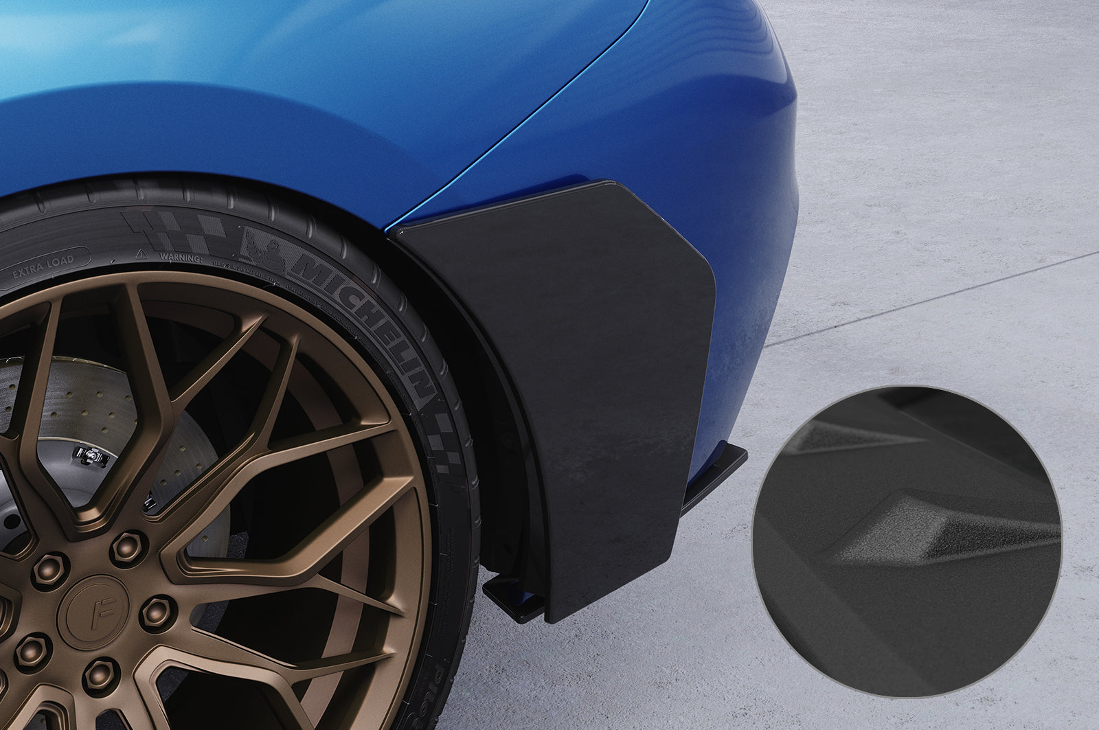 BMW 2er / M-Paket F22, F23 | Side Blades / Side Spats BL004
