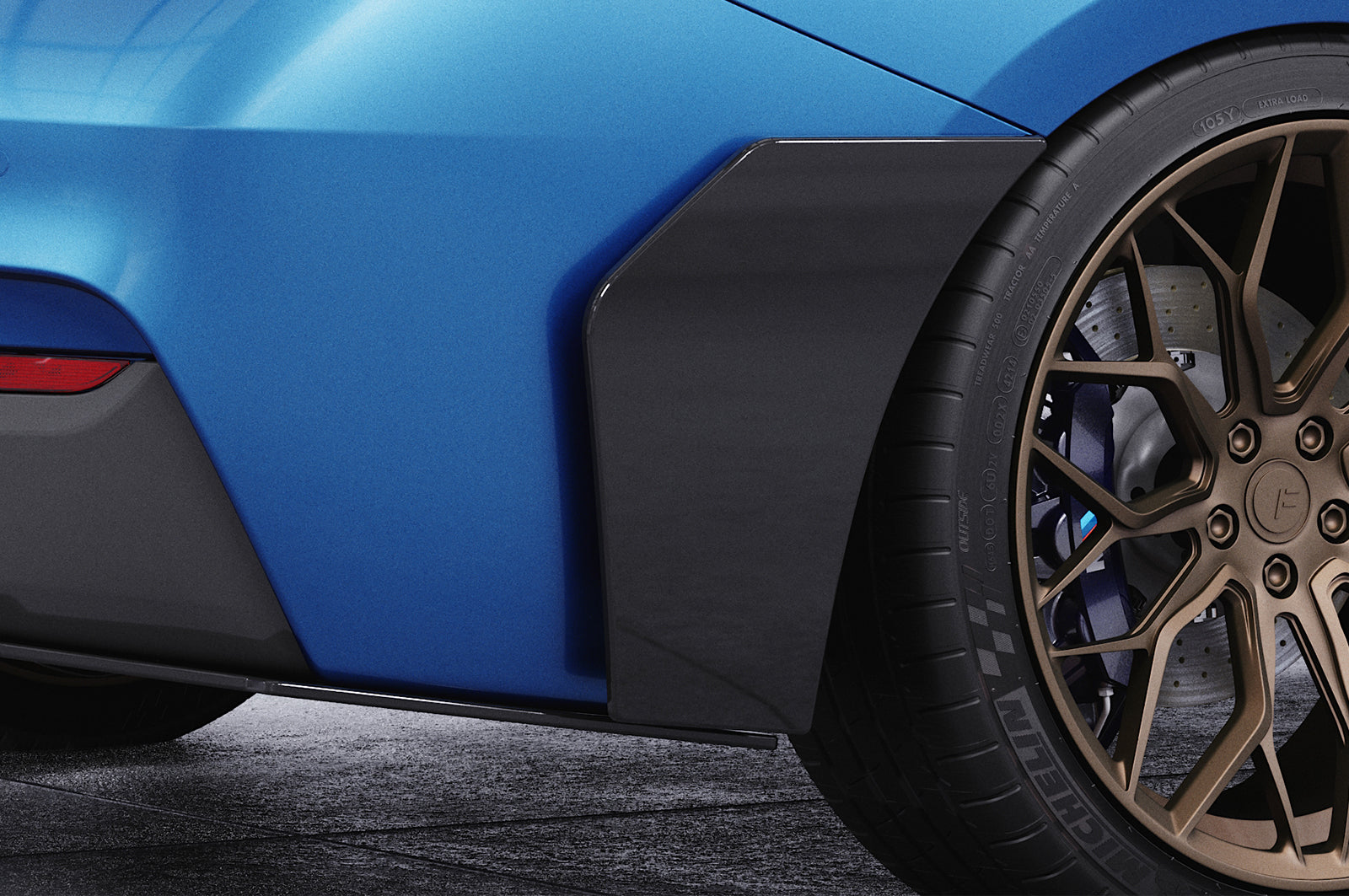 BMW 2er / M-Paket F22, F23 | Side Blades / Side Spats BL004