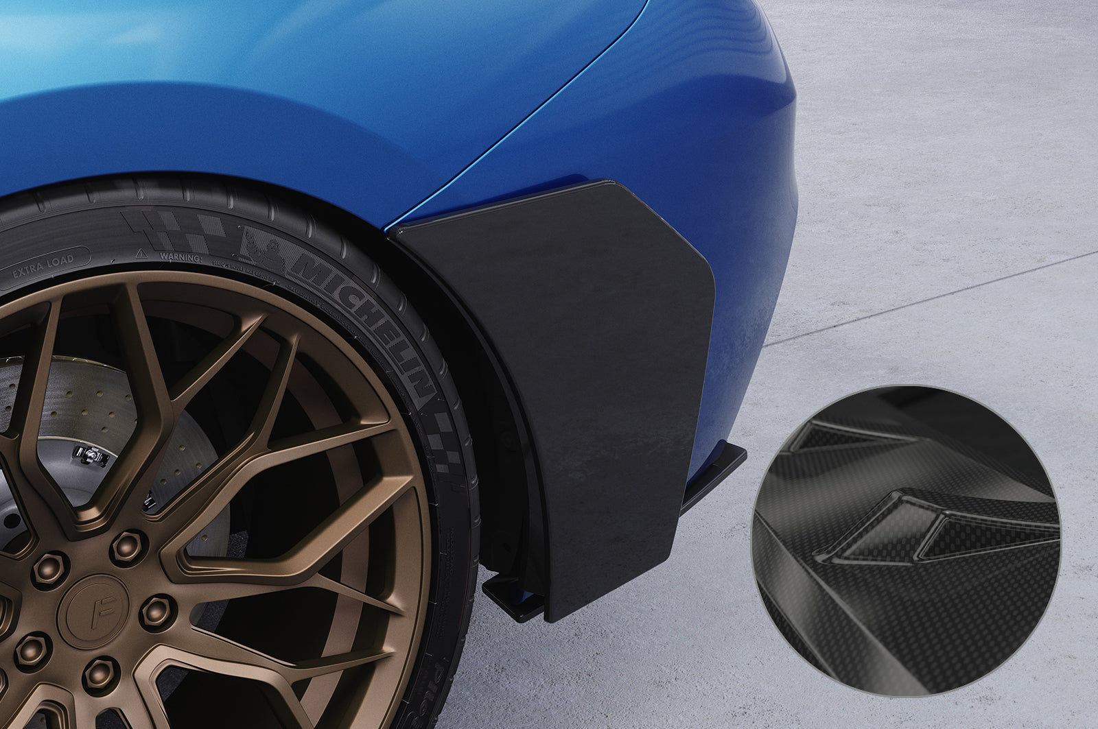 BMW 2er / M-Paket F22, F23 | Side Blades / Side Spats BL004