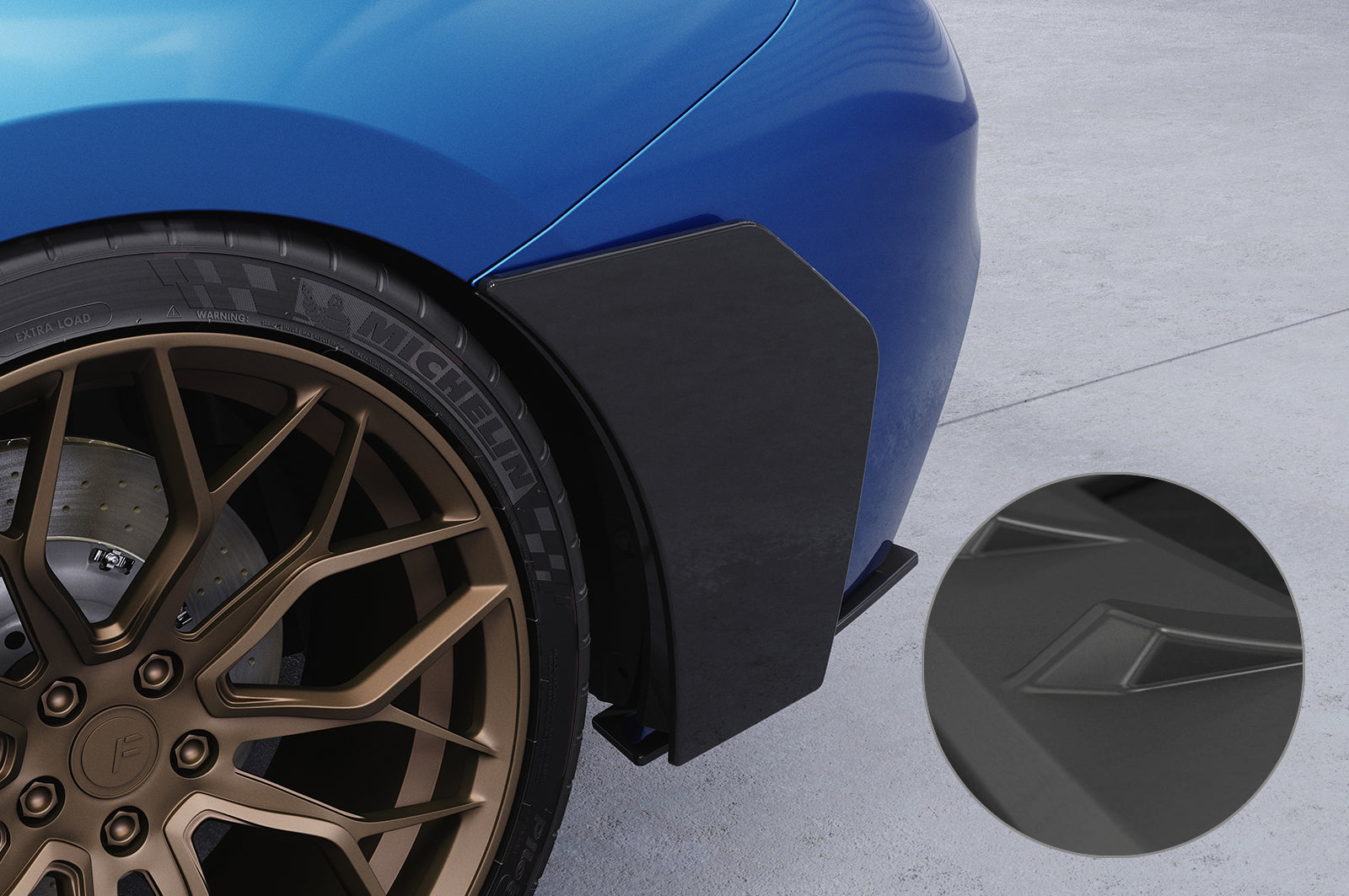 BMW 2er / M-Paket F22, F23 | Side Blades / Side Spats BL004