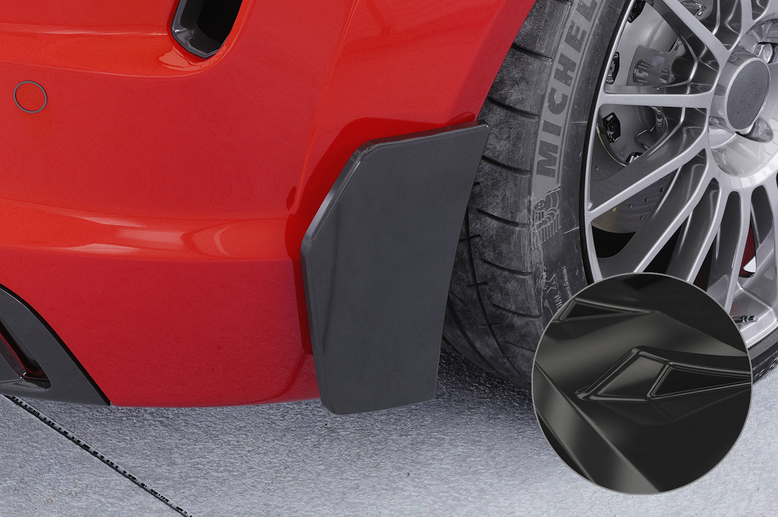 Audi TT FV, 8S | Side Blades / Side Spats BL016