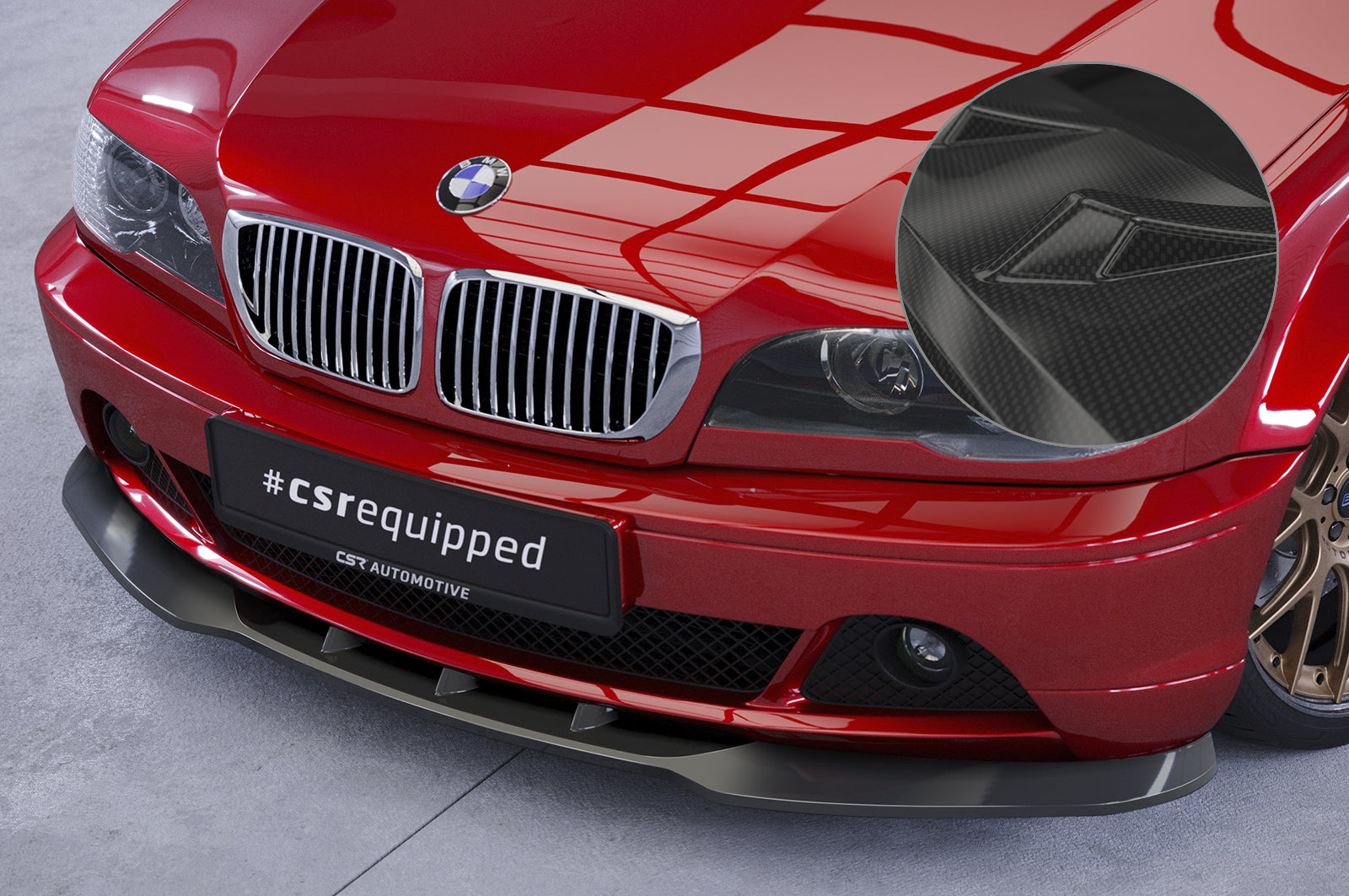 BMW 3er Coupe / Cabrio E46 | Frontlippe CSL073
