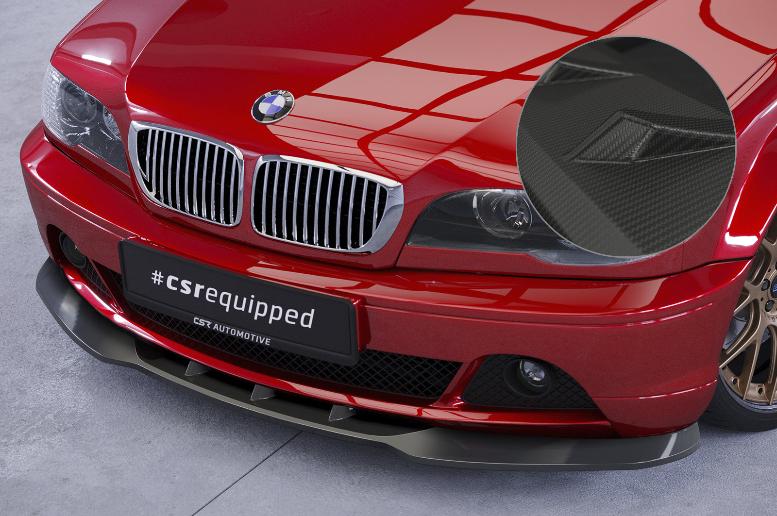 BMW 3er Coupe / Cabrio E46 | Frontlippe CSL073
