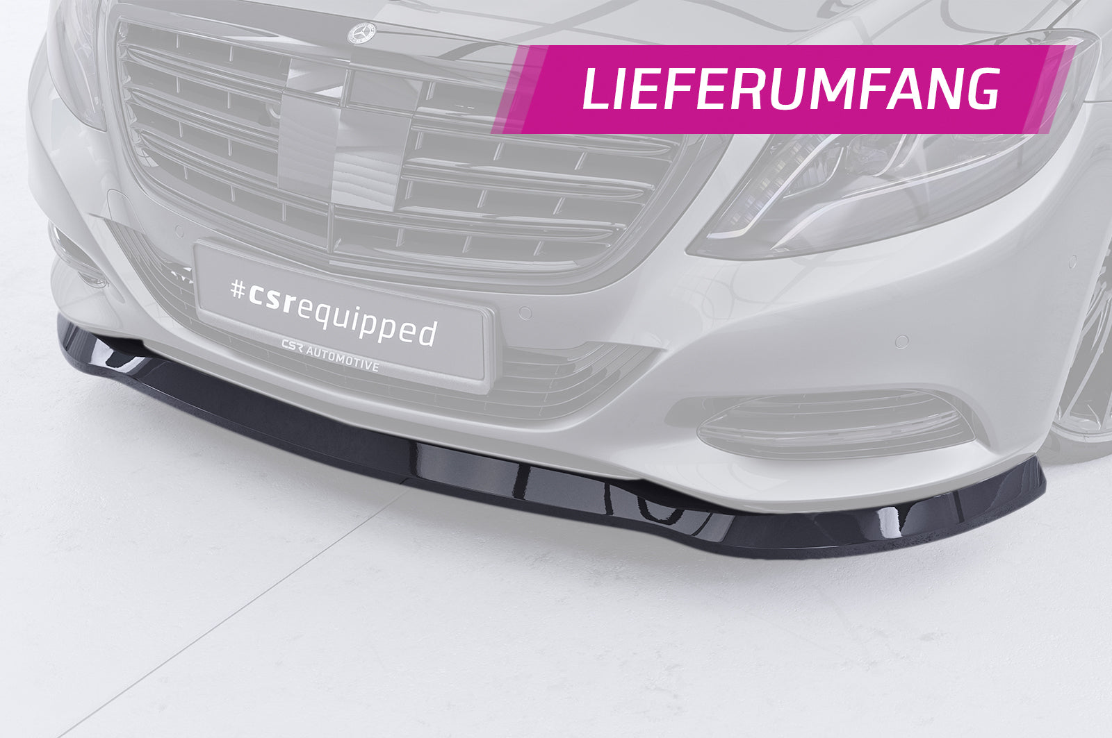 Mercedes-Benz S-Klasse Limousine | W222 | Frontlippe von CSR-Automotive