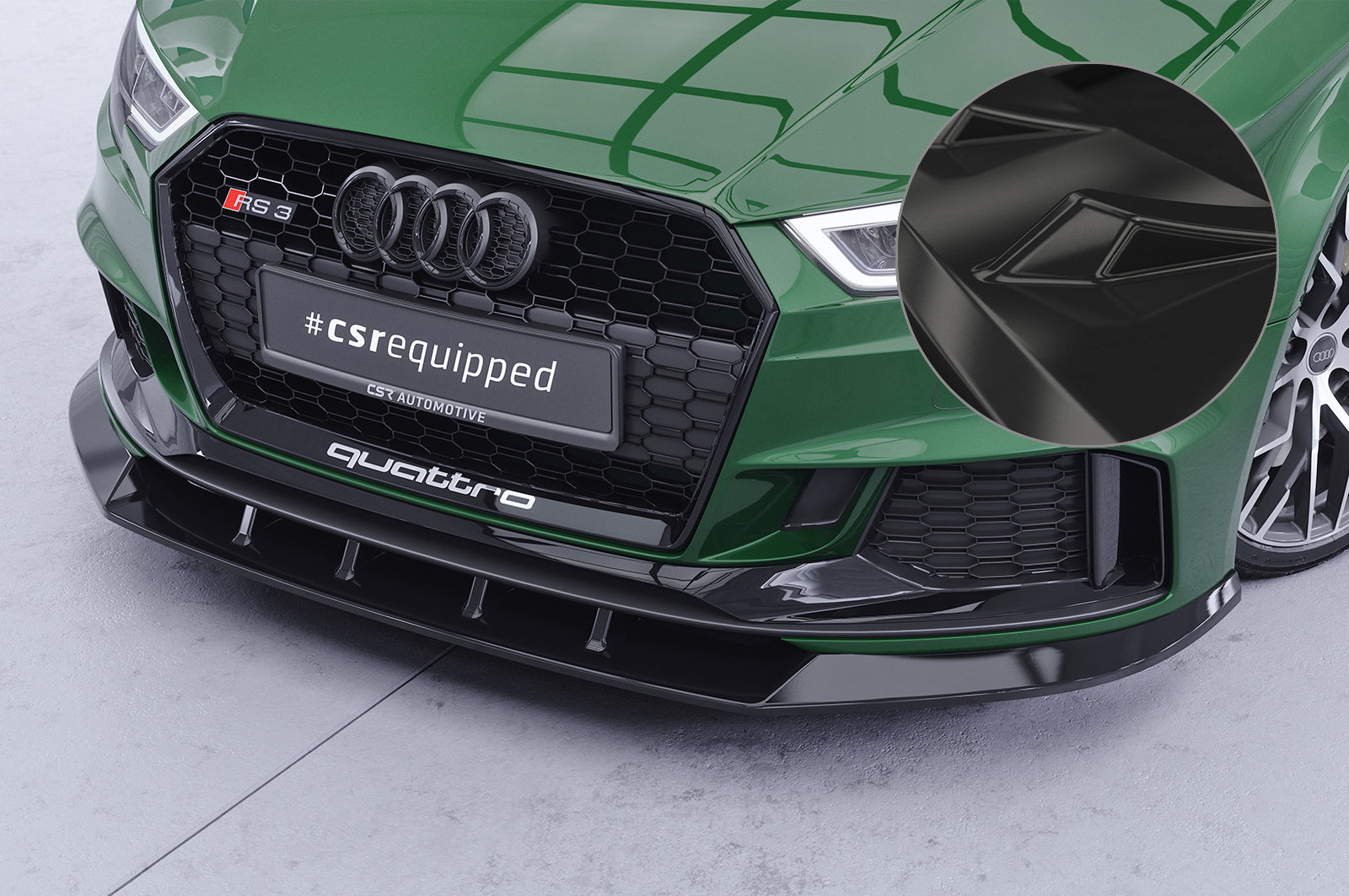 Audi RS3 Limousine | 8V | Frontlippe von CSR-Automotive