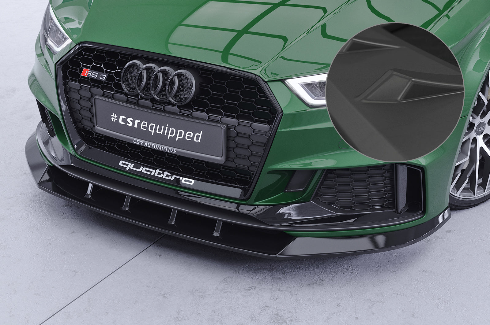 Audi RS3 Limousine | 8V | Frontlippe von CSR-Automotive