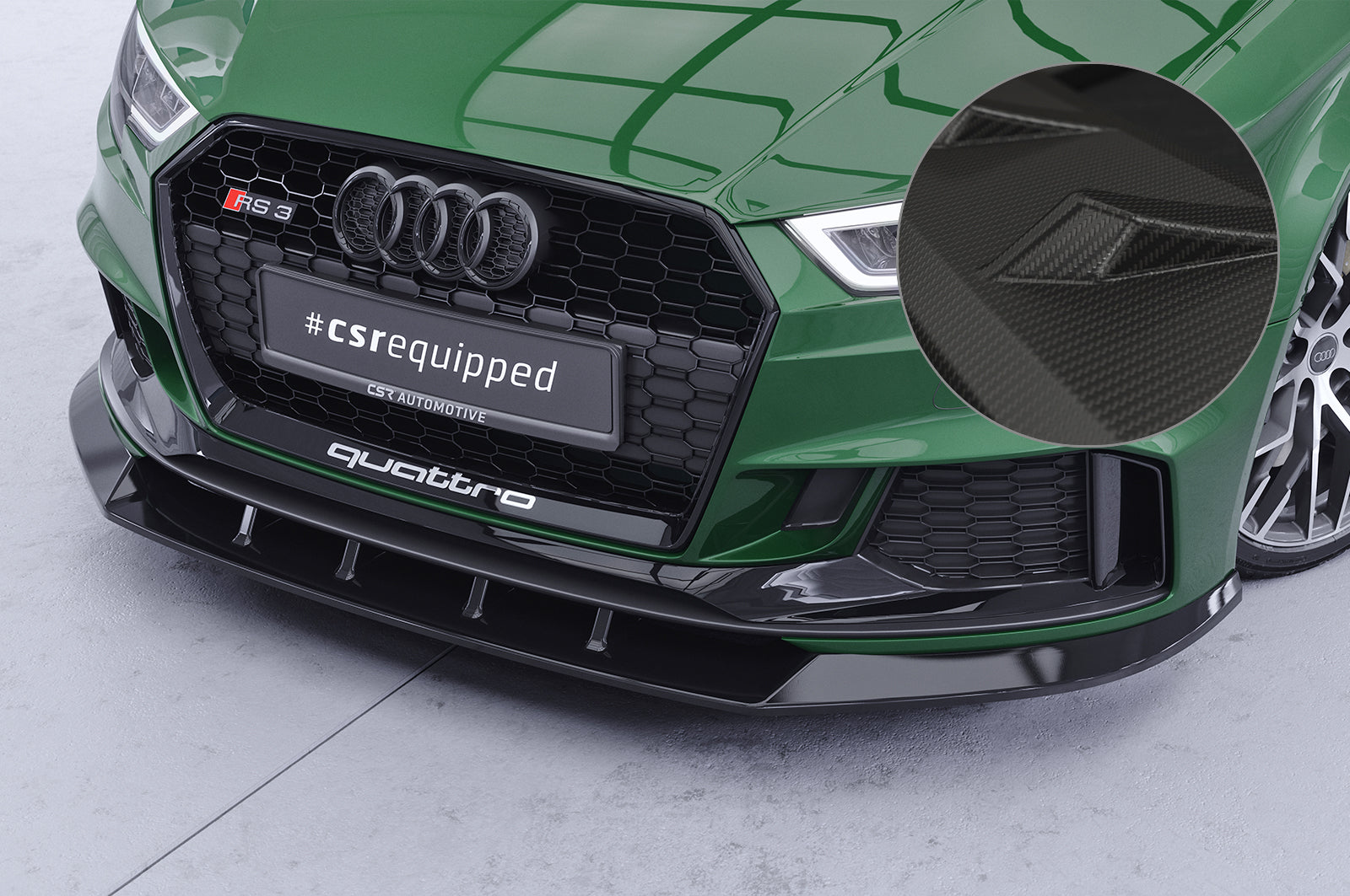 Audi RS3 Limousine | 8V | Frontlippe von CSR-Automotive