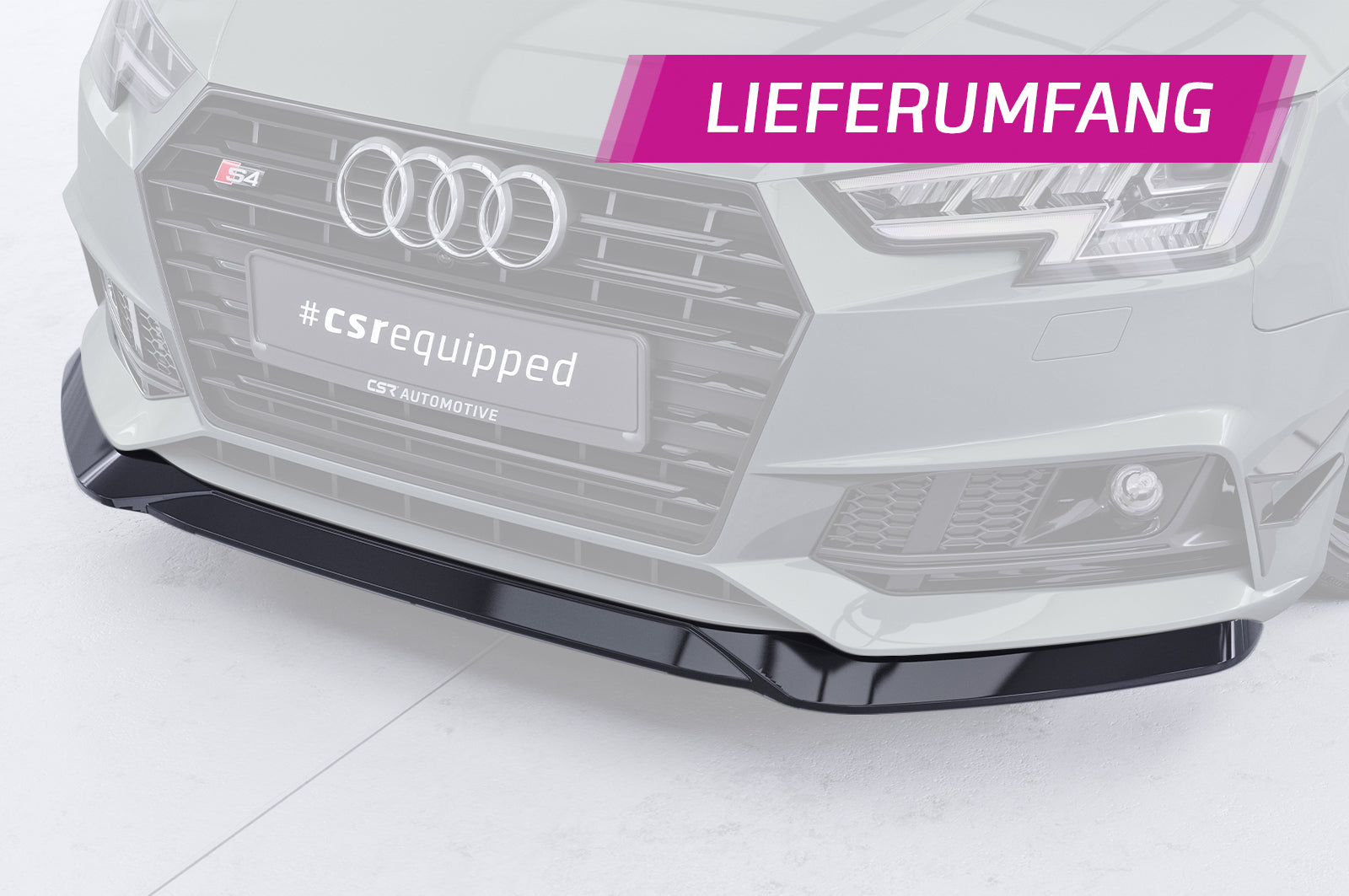 Audi A4 S-Line / S4 B9, 8W | Frontlippe CSL376