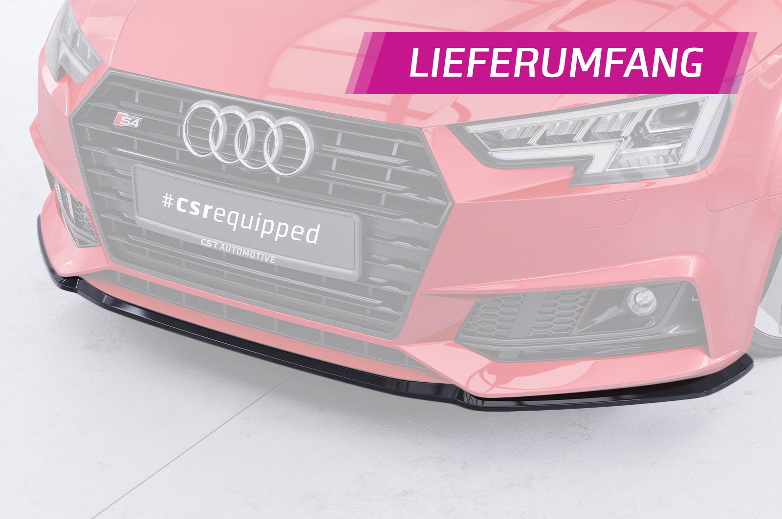 Audi A4 S-Line / S4 B9, 8W | Frontlippe CSL377
