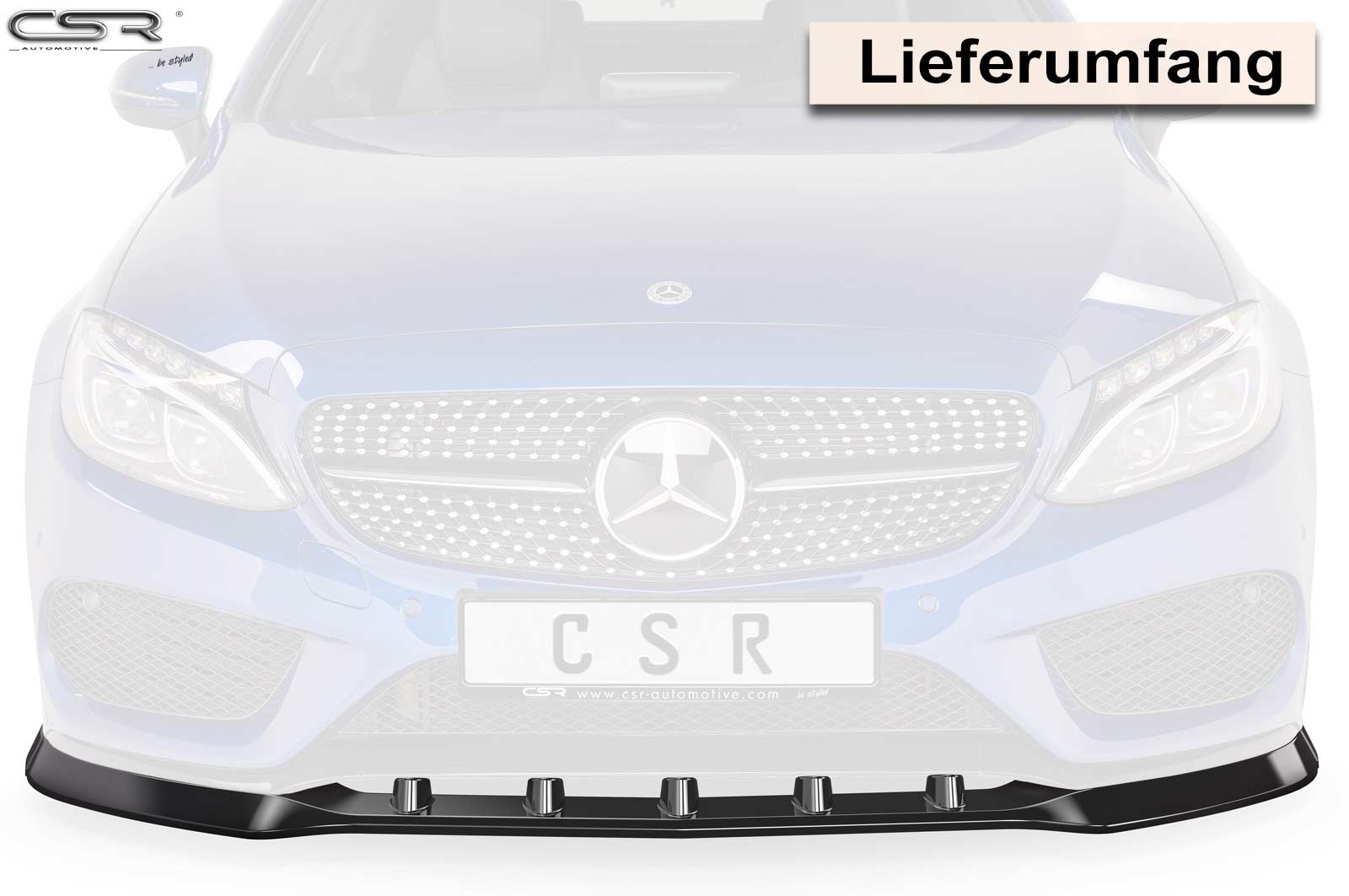 Mercedes-Benz C-Klasse Kombi | W205 | Frontlippe von CSR-Automotive