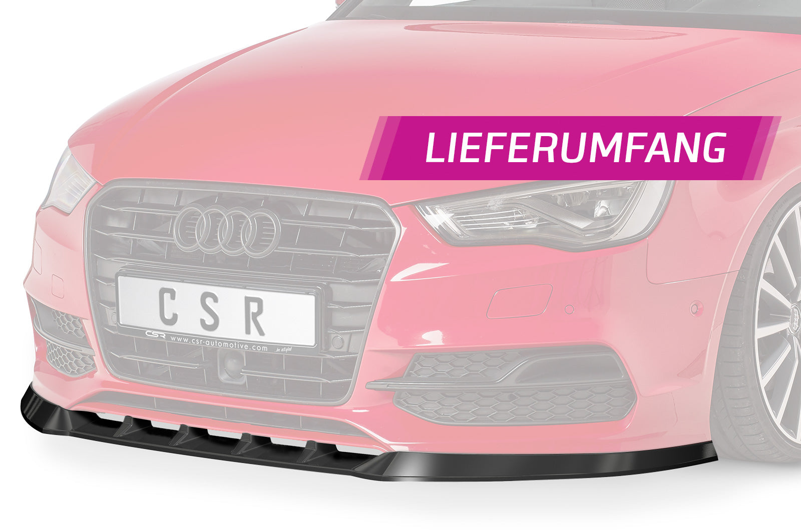 Audi S3 / A3 S-Line Cabrio / Limo 8V | Frontlippe CSL453