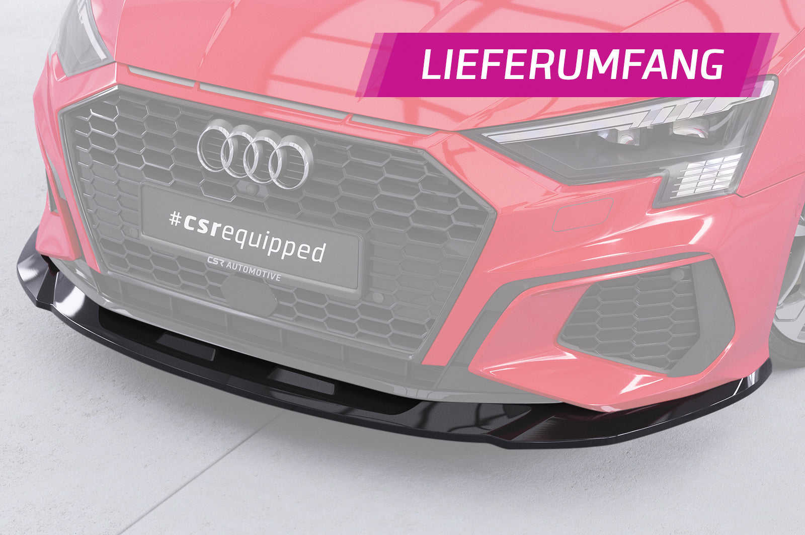 Audi A3 Limousine | 8Y | Frontlippe von CSR-Automotive