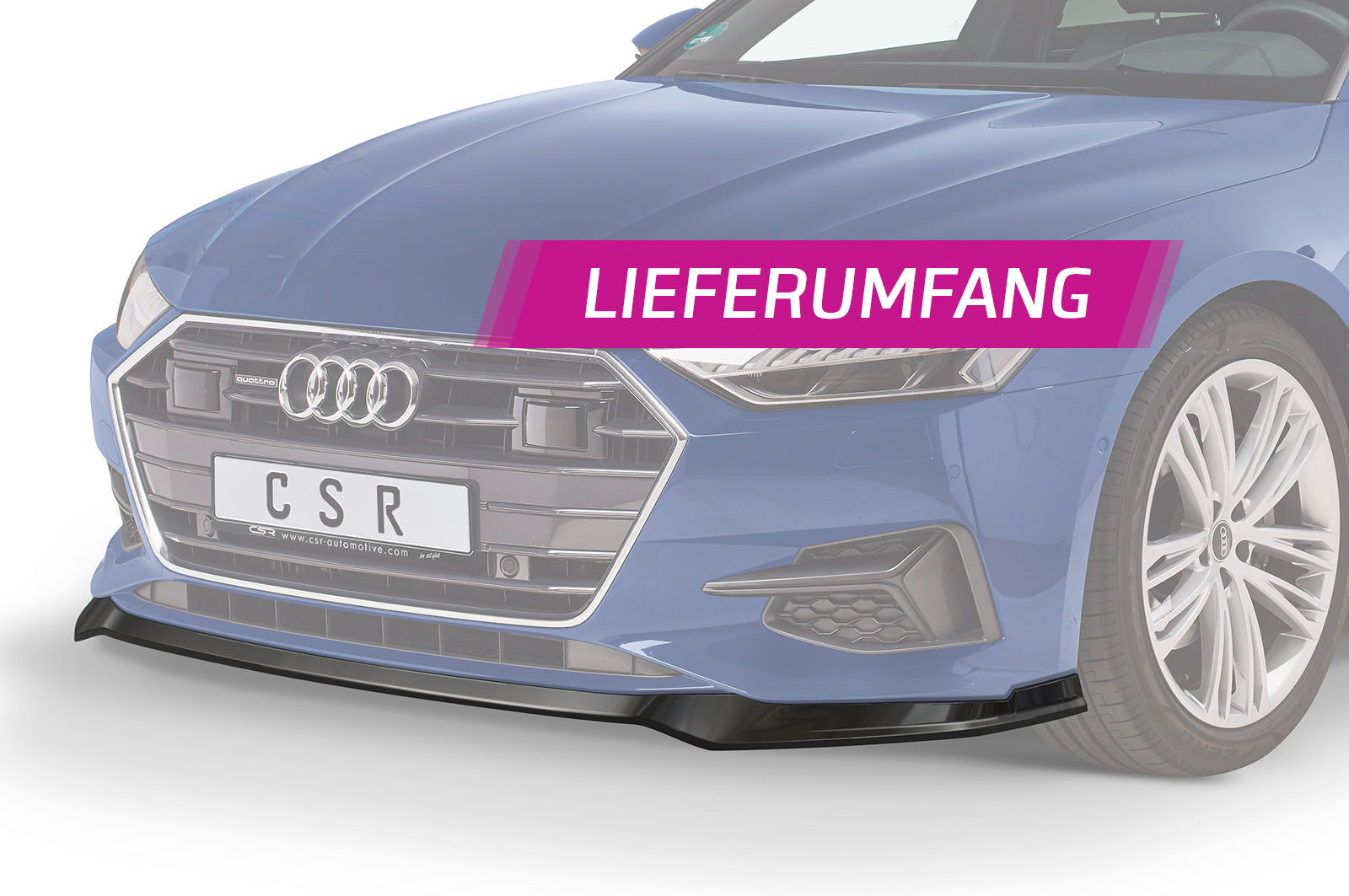 Audi A7 Sportback | C8 | Frontlippe von CSR-Automotive