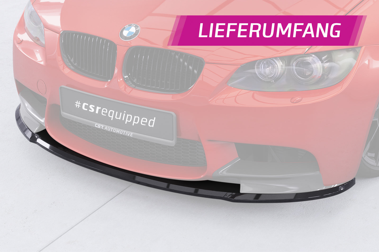 BMW M3 Coupe / Cabrio | E90 | Frontlippe von CSR-Automotive