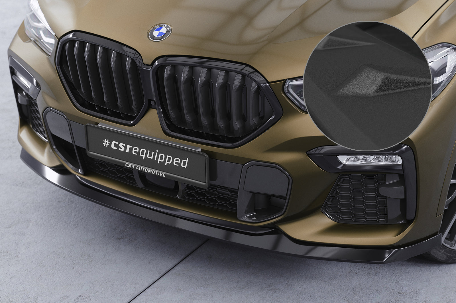 BMW X6 M-Paket / M50i G06 | Frontlippe CSL589