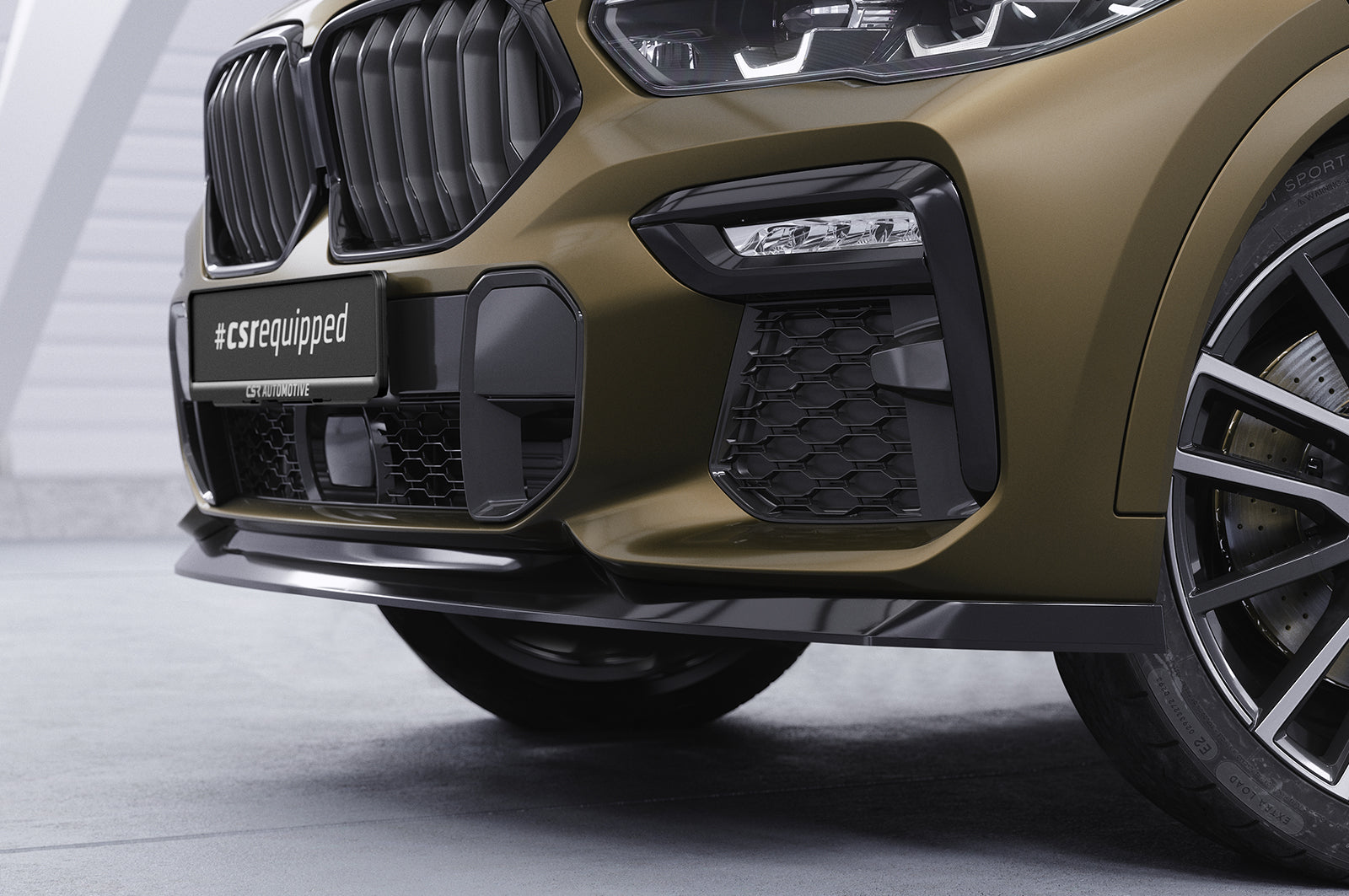 BMW X6 M-Paket / M50i G06 | Frontlippe CSL589