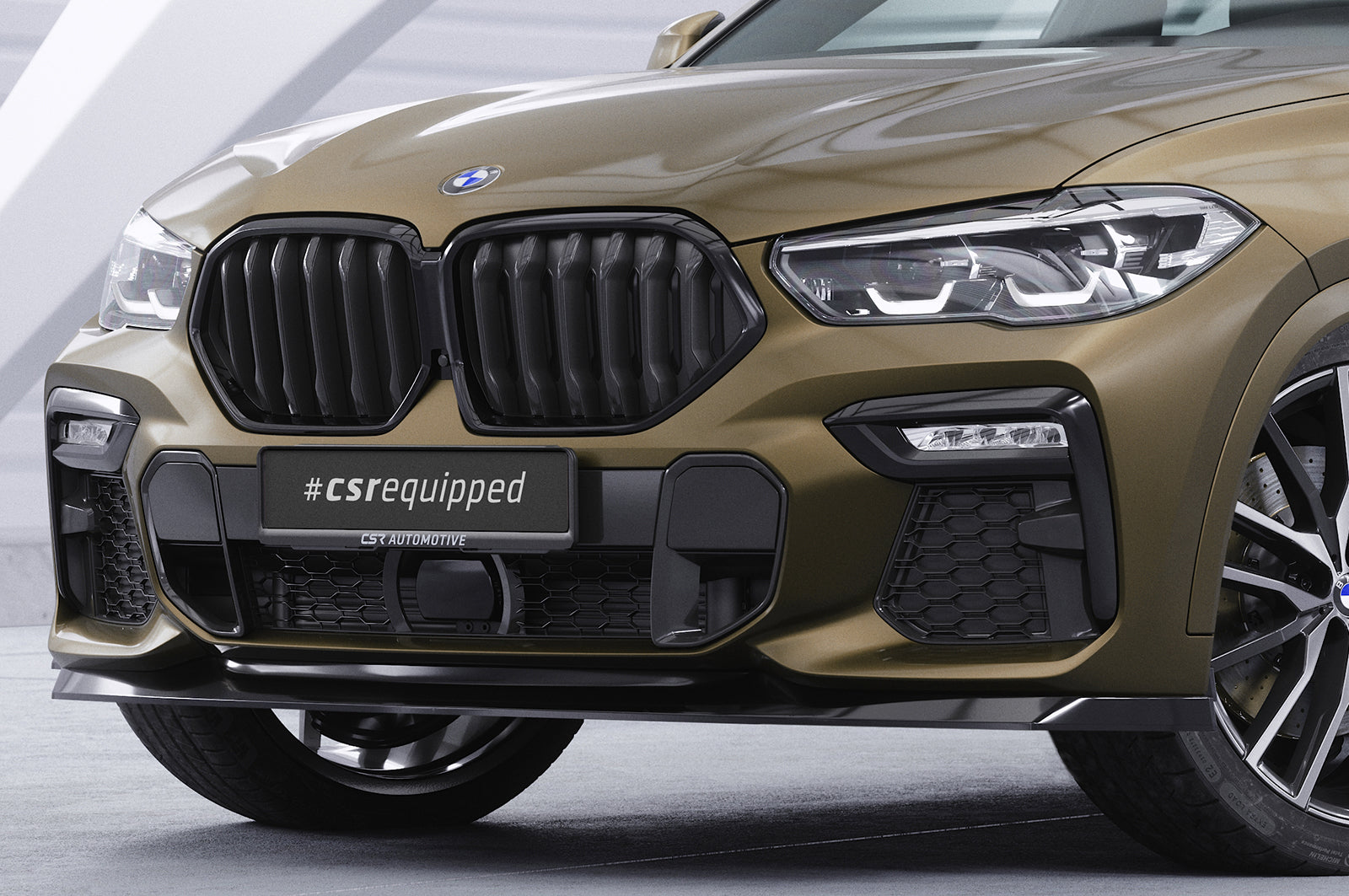 BMW X6 M-Paket / M50i G06 | Frontlippe CSL589