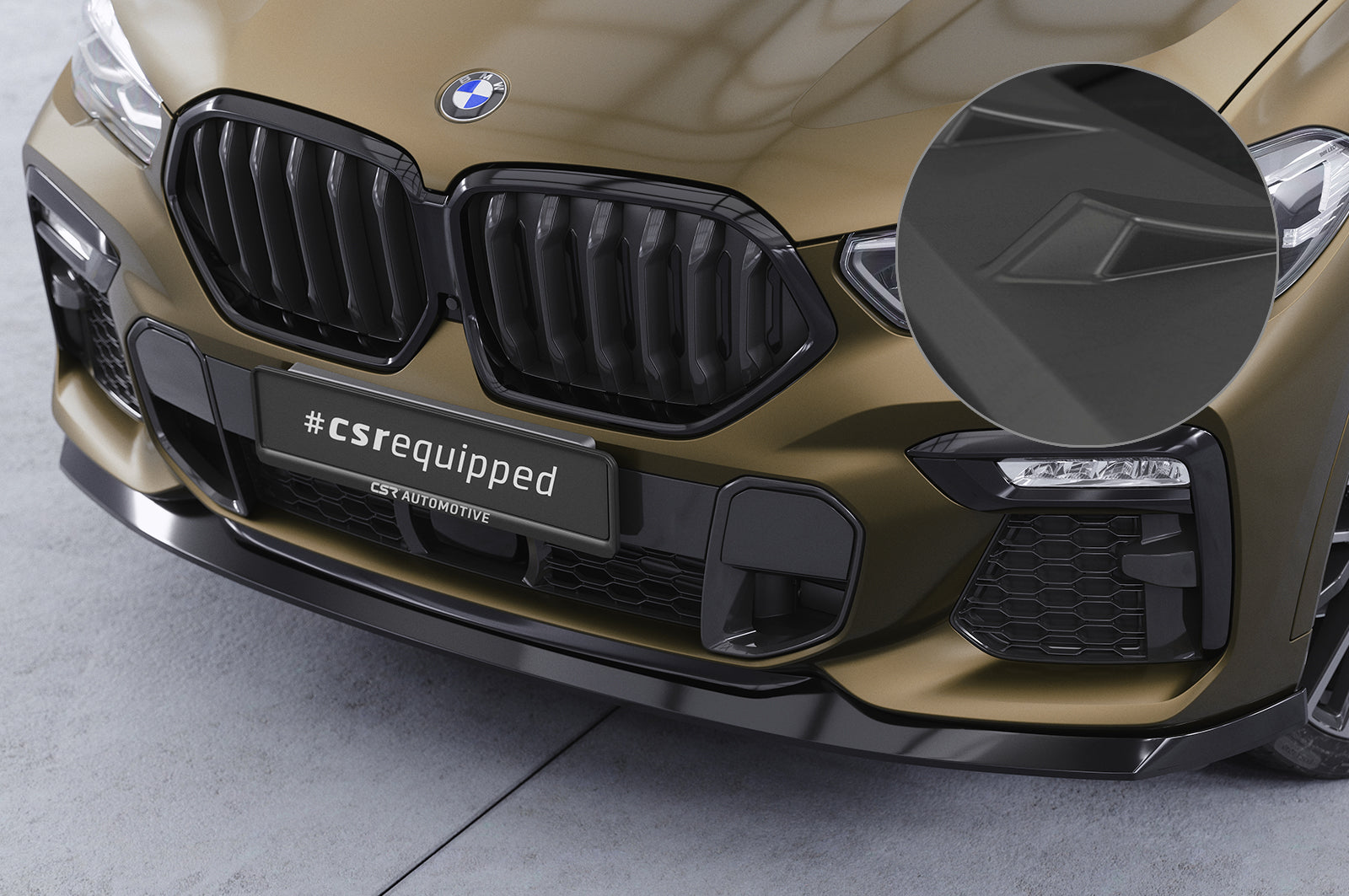 BMW X6 M-Paket / M50i G06 | Frontlippe CSL589