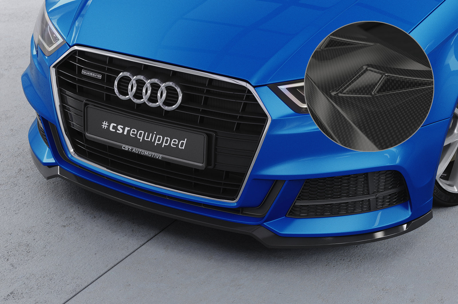Audi A3 Cabrio | 8V | Frontlippe von CSR-Automotive