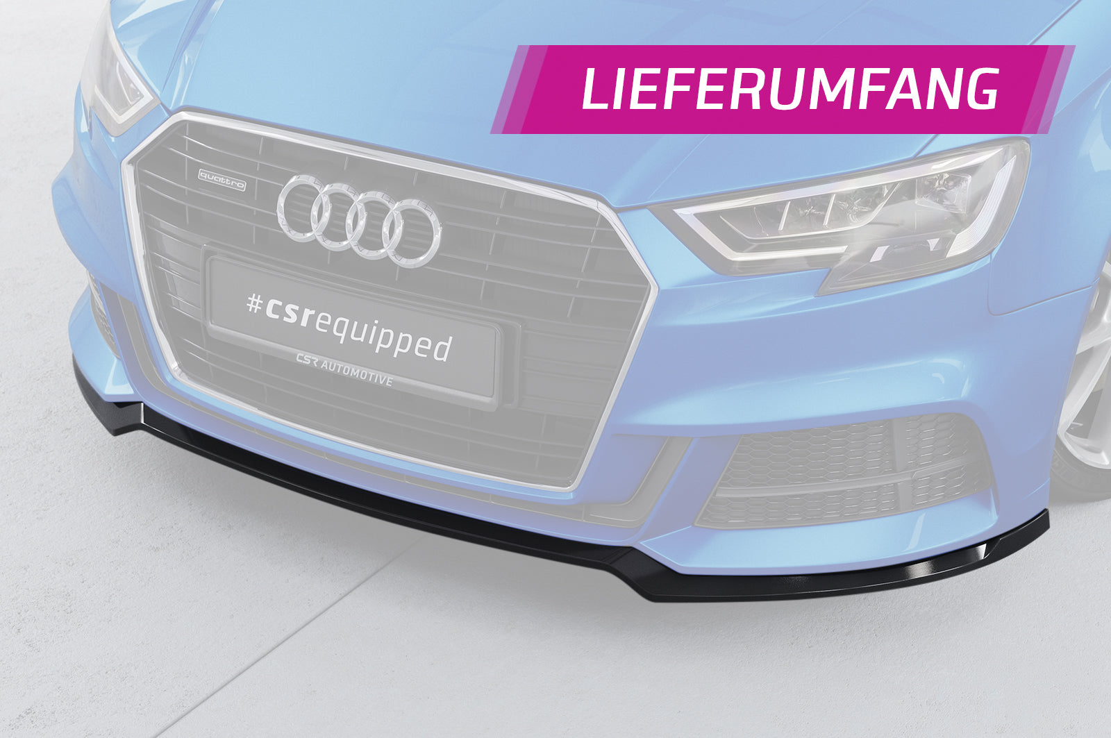 Audi A3 Cabrio | 8V | Frontlippe von CSR-Automotive