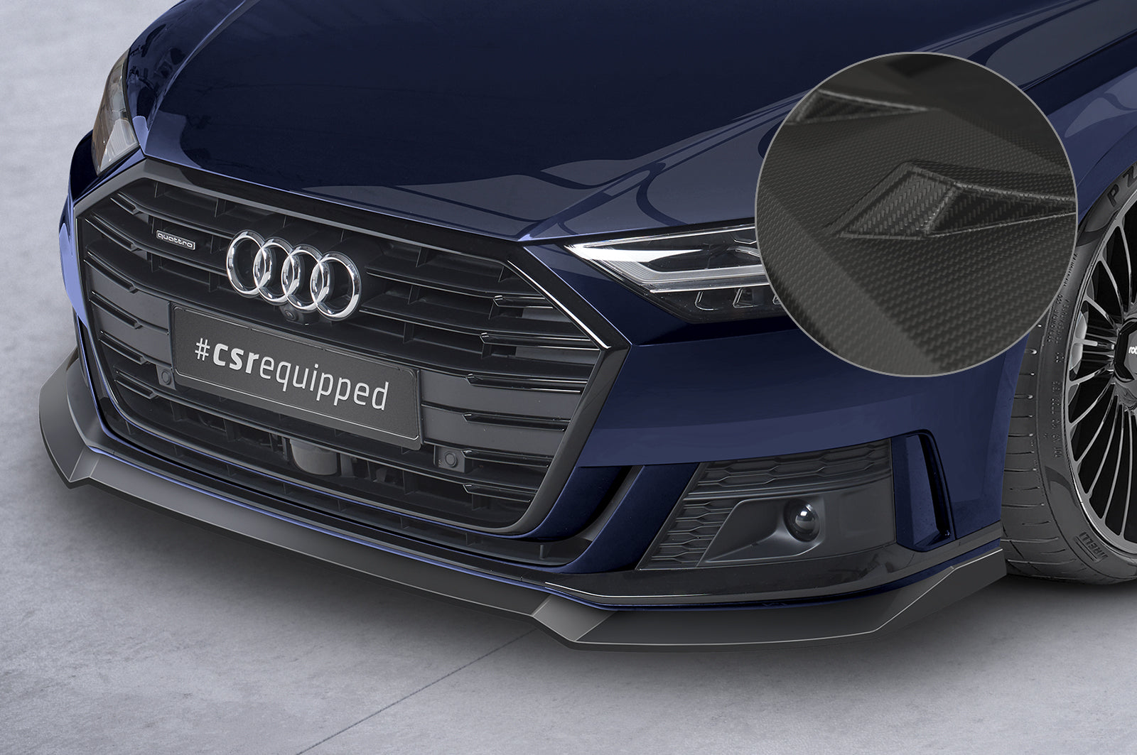 Audi A8 S-Line D5 | Frontlippe CSL656