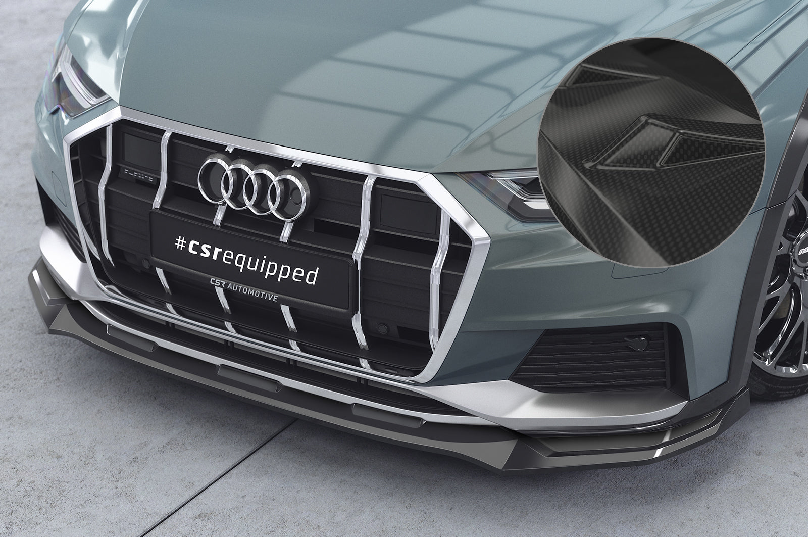 Audi A6 Avant | C8 | Frontlippe von CSR-Automotive