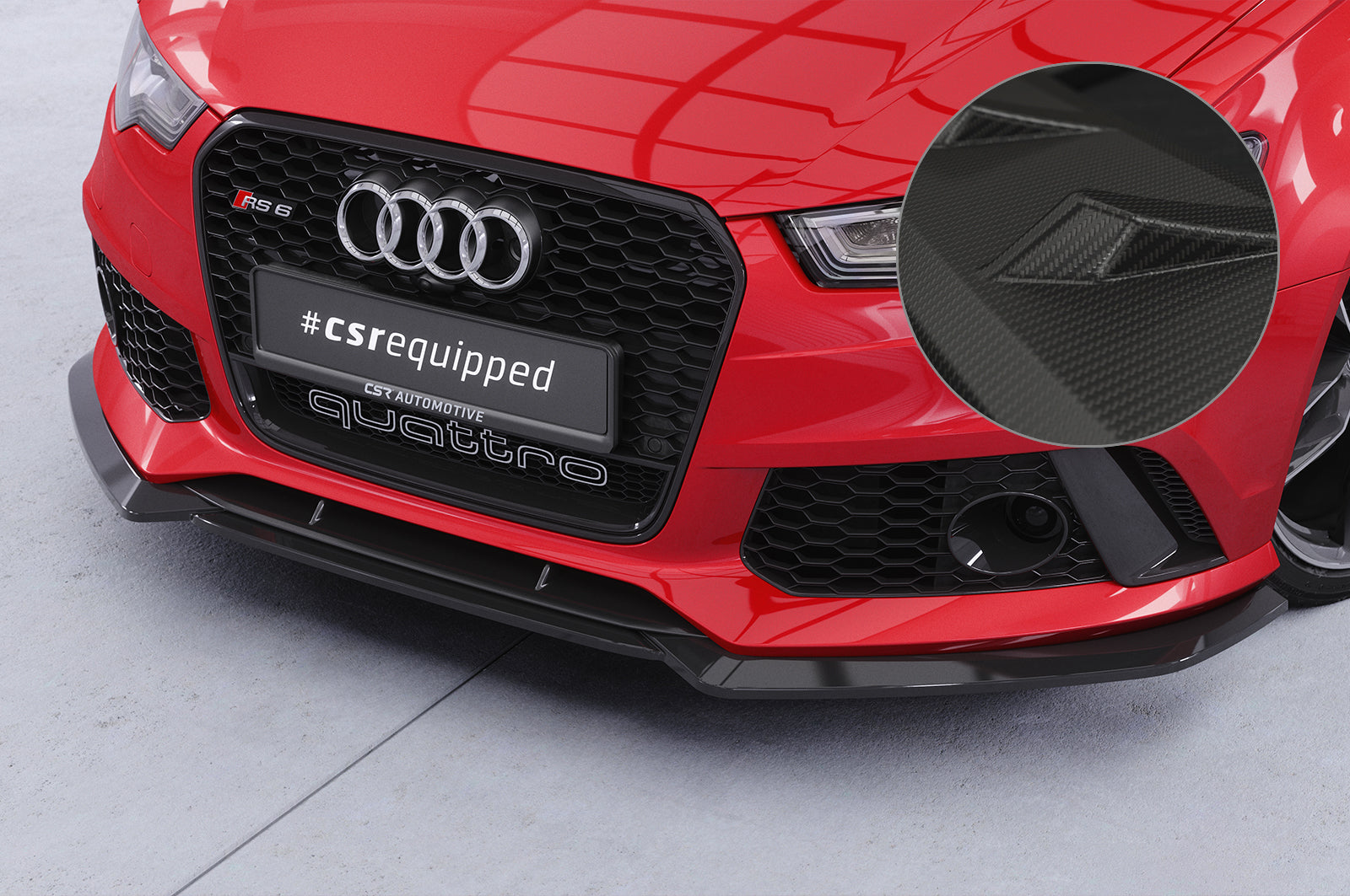Audi RS6 Limousine | C7 | Frontlippe von CSR-Automotive