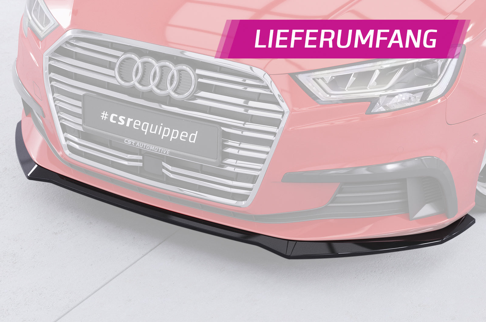 Audi A3 Cabrio | 8V | Frontlippe von CSR-Automotive