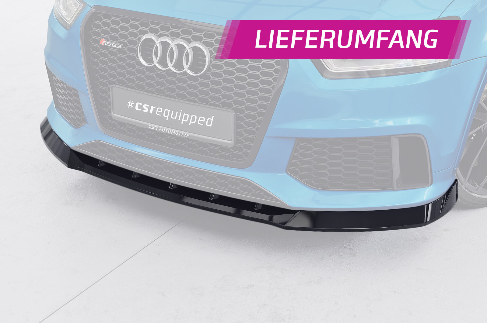 Audi RS Q3 SUV | 8U | Frontlippe von CSR-Automotive