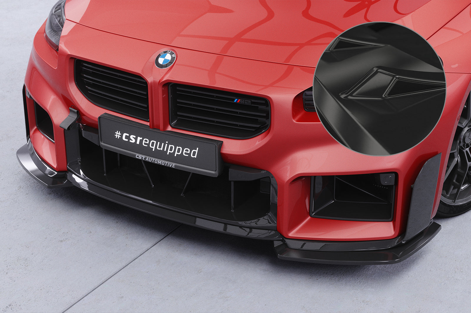 BMW M2 Coupe | G87 | Frontspoiler – Glossy (schwarz hochglanz)