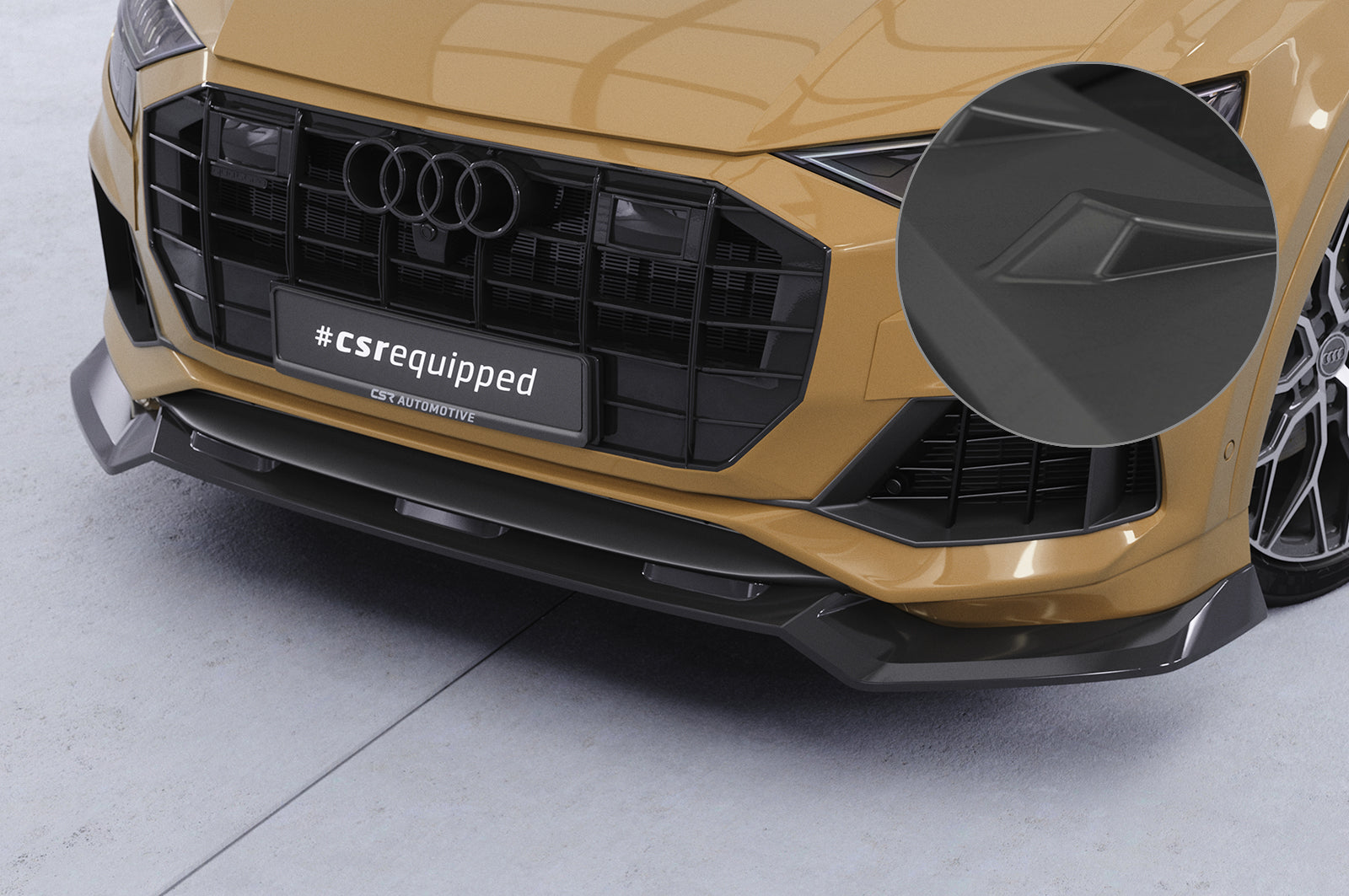 Audi Q8 SUV | 4M | Frontlippe von CSR-Automotive