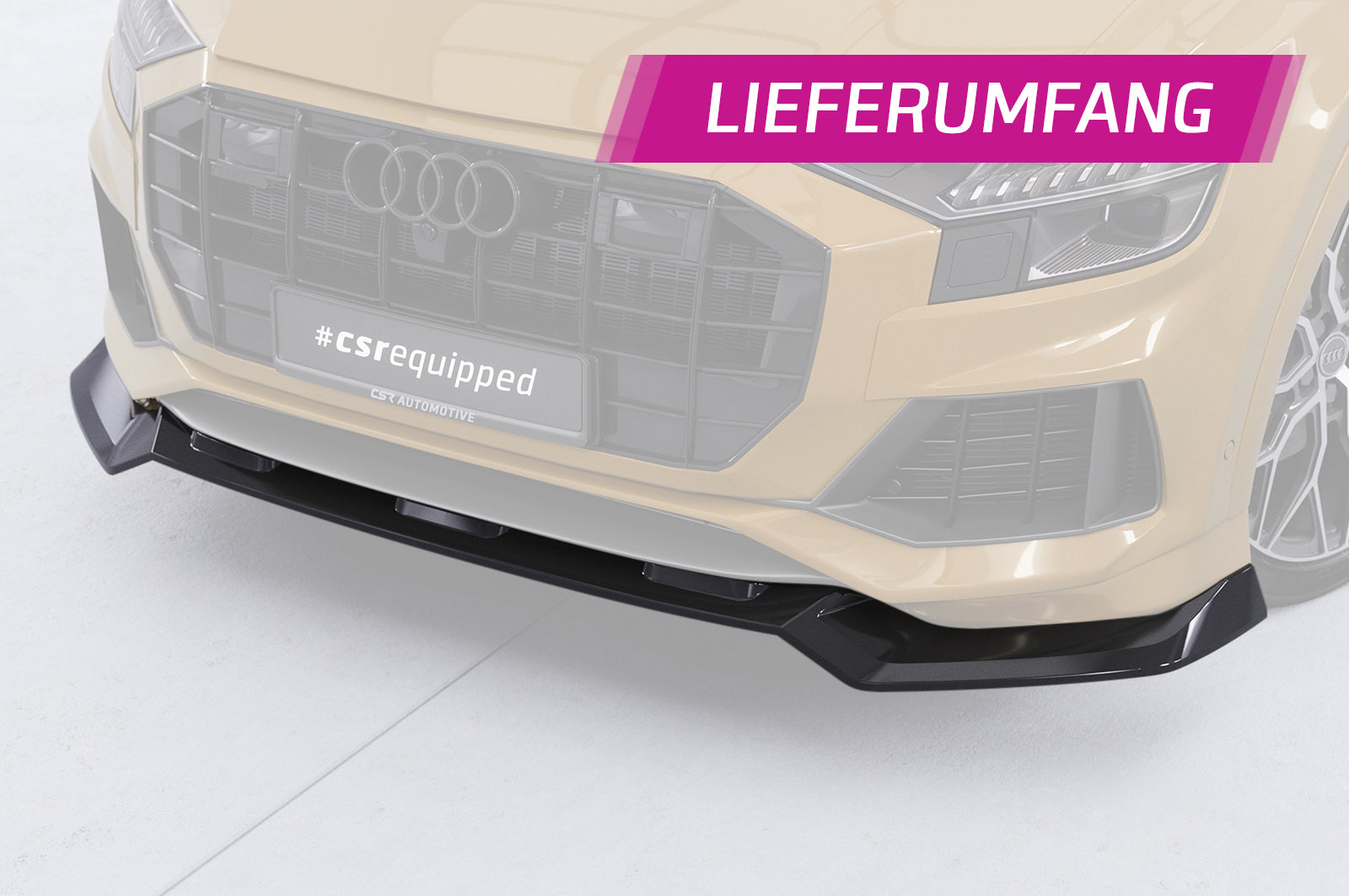 Audi Q8 SUV | 4M | Frontlippe von CSR-Automotive