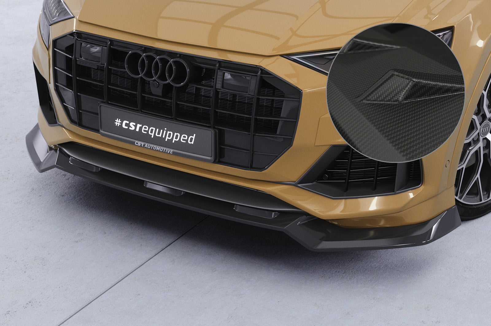 Audi Q8 SUV | 4M | Frontlippe von CSR-Automotive