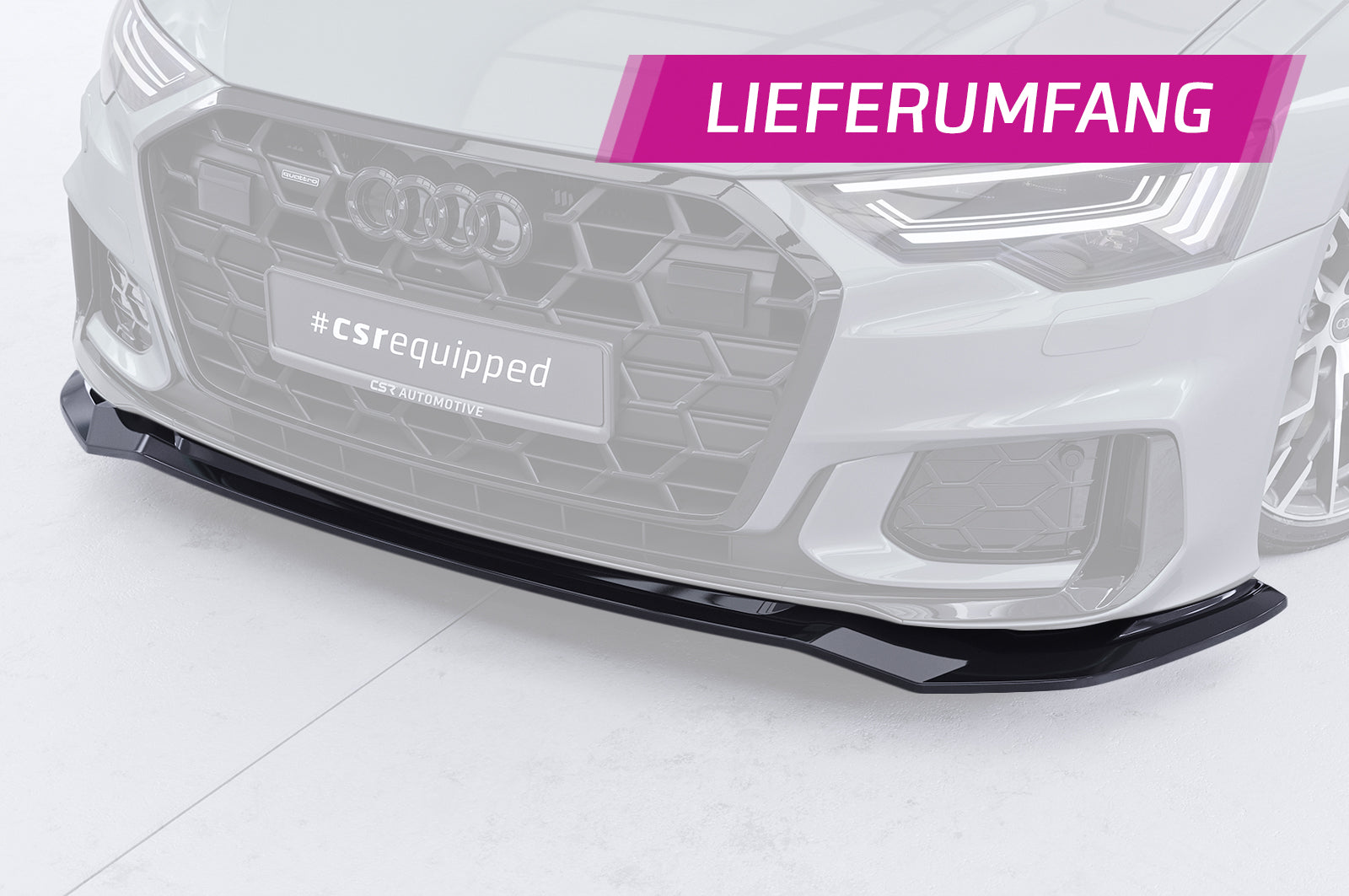 Audi A6 Avant | C8 | Frontlippe von CSR-Automotive