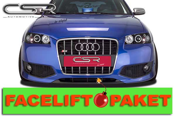 Audi A3 8L | Facelift Front Tuning Spoiler Set FL001