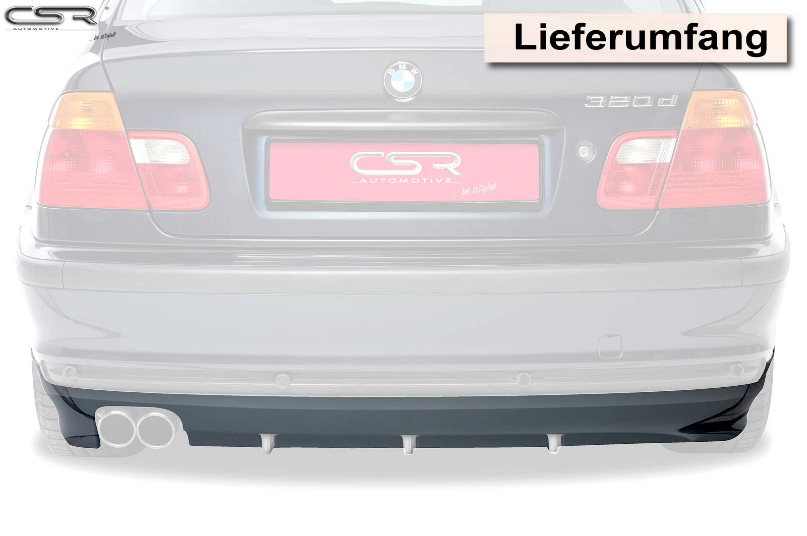 BMW 3er Limo / Touring E46 | Heckansatz HA134