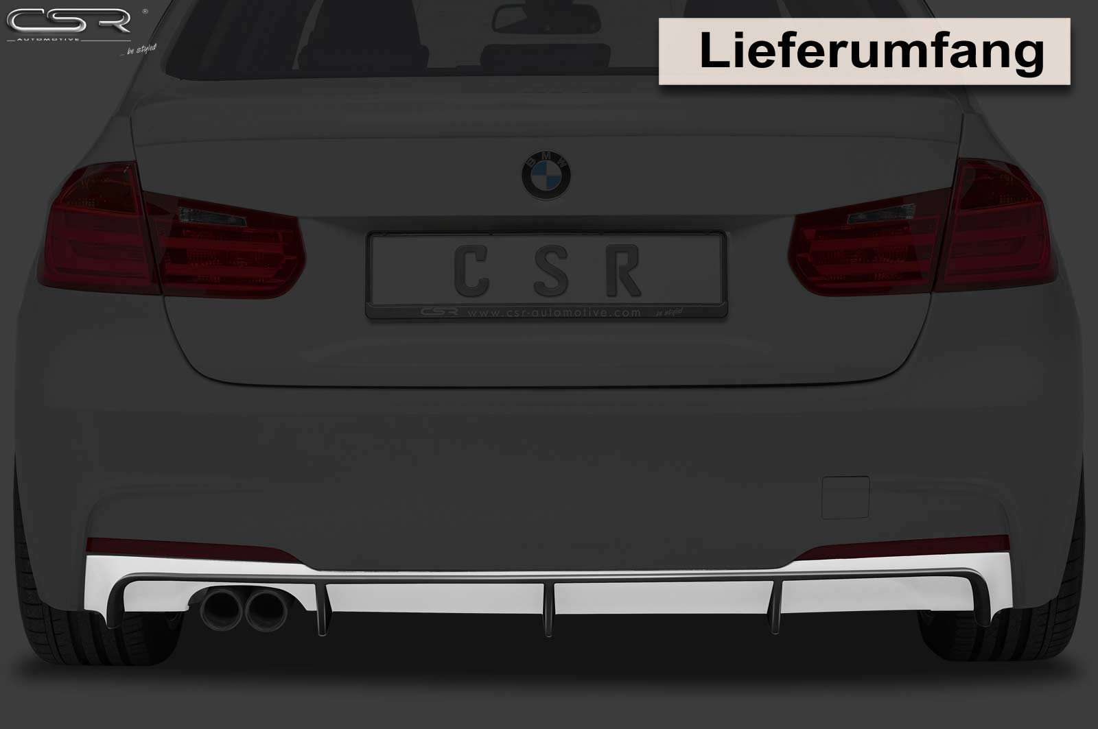 BMW 3er / Limousine/Touring F30, F31 | Heckansatz HA163