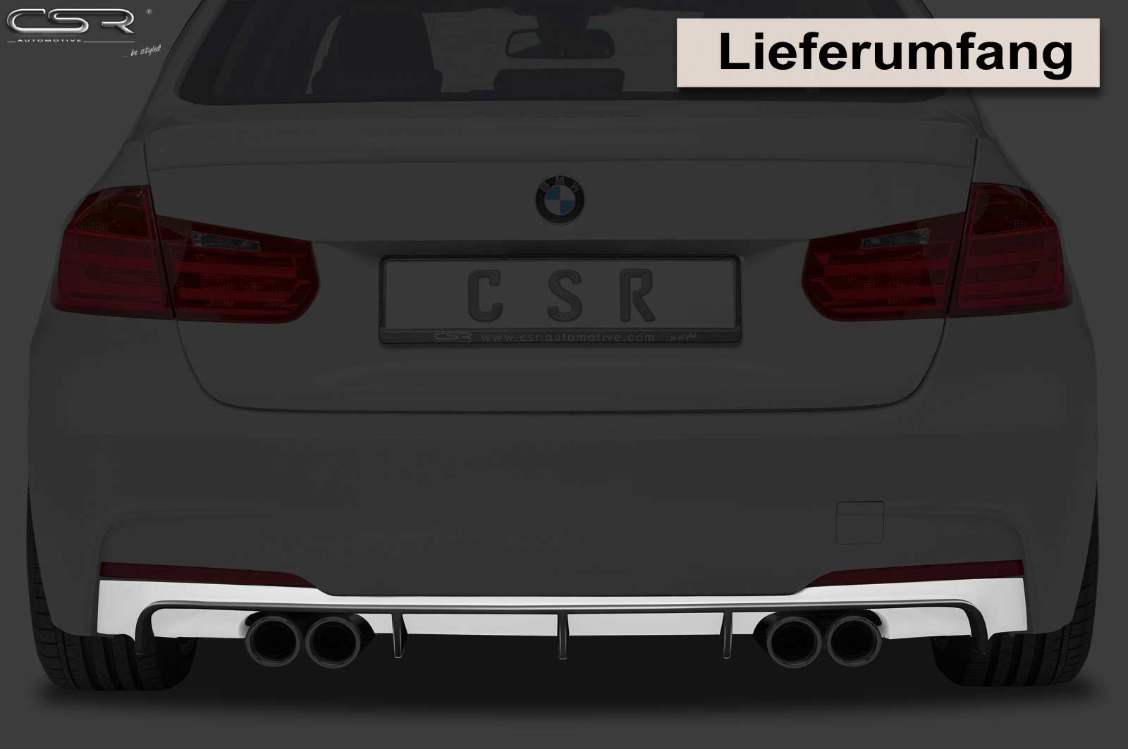 BMW 3er / Limousine / Touring F30, F31 | Heckansatz HA165