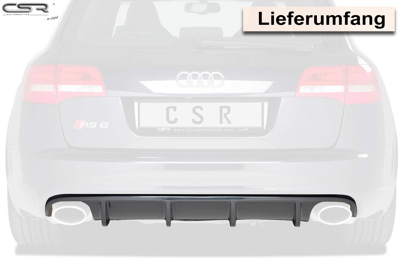 Audi RS6 C6 | Heckansatz HA179