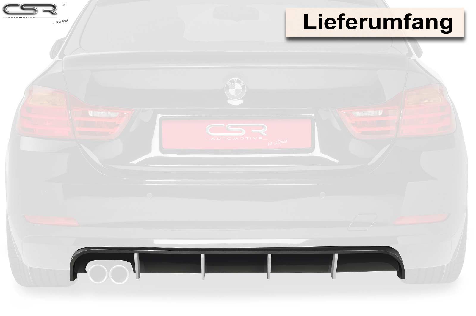 BMW 4er Coupe / Cabrio | F32 | Diffusor von CSR-Automotive