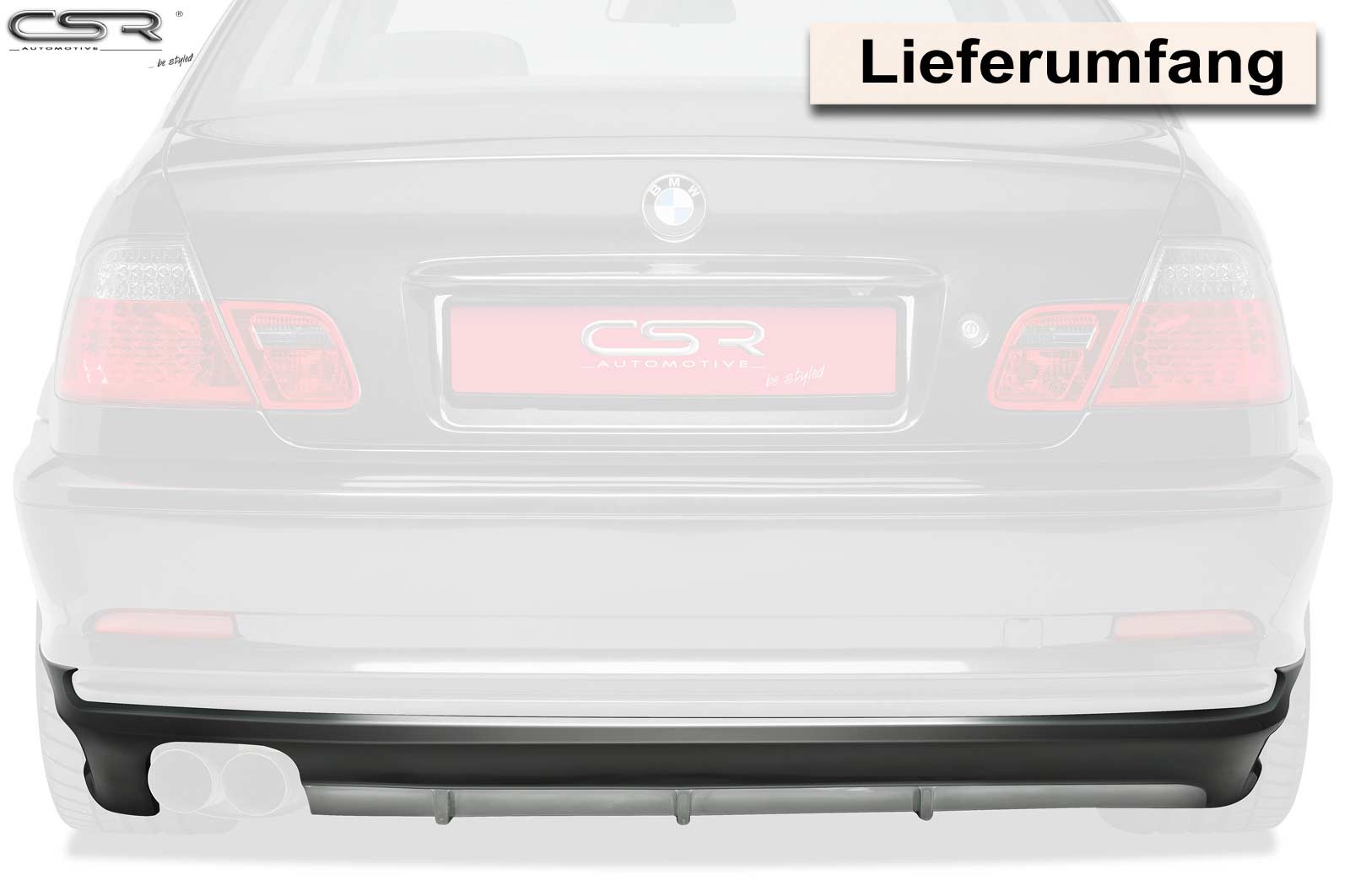 BMW 3er Coupé/Cabrio E46 | Heckansatz HA188
