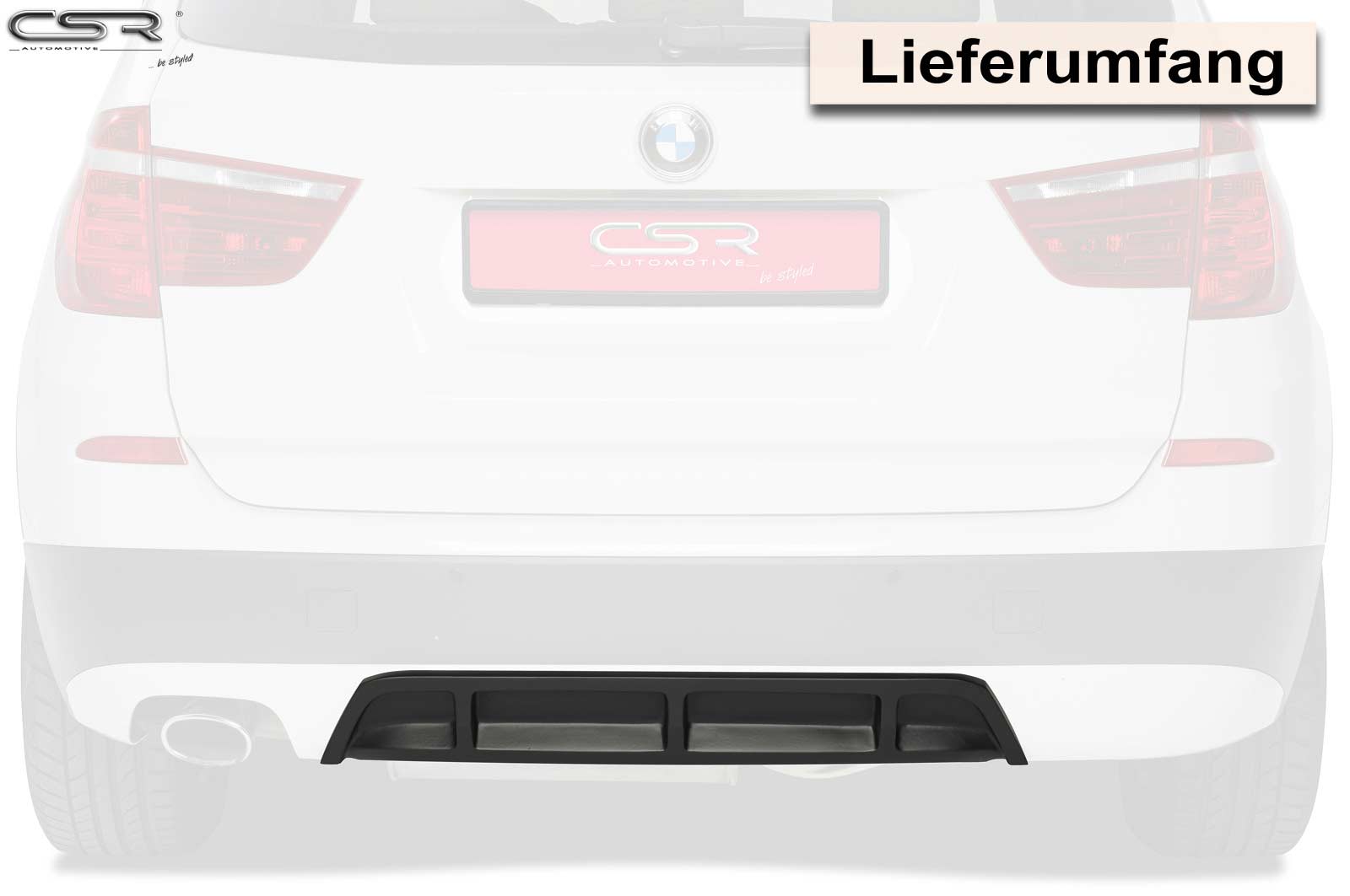 BMW X3 F25 | Heckansatz HA189