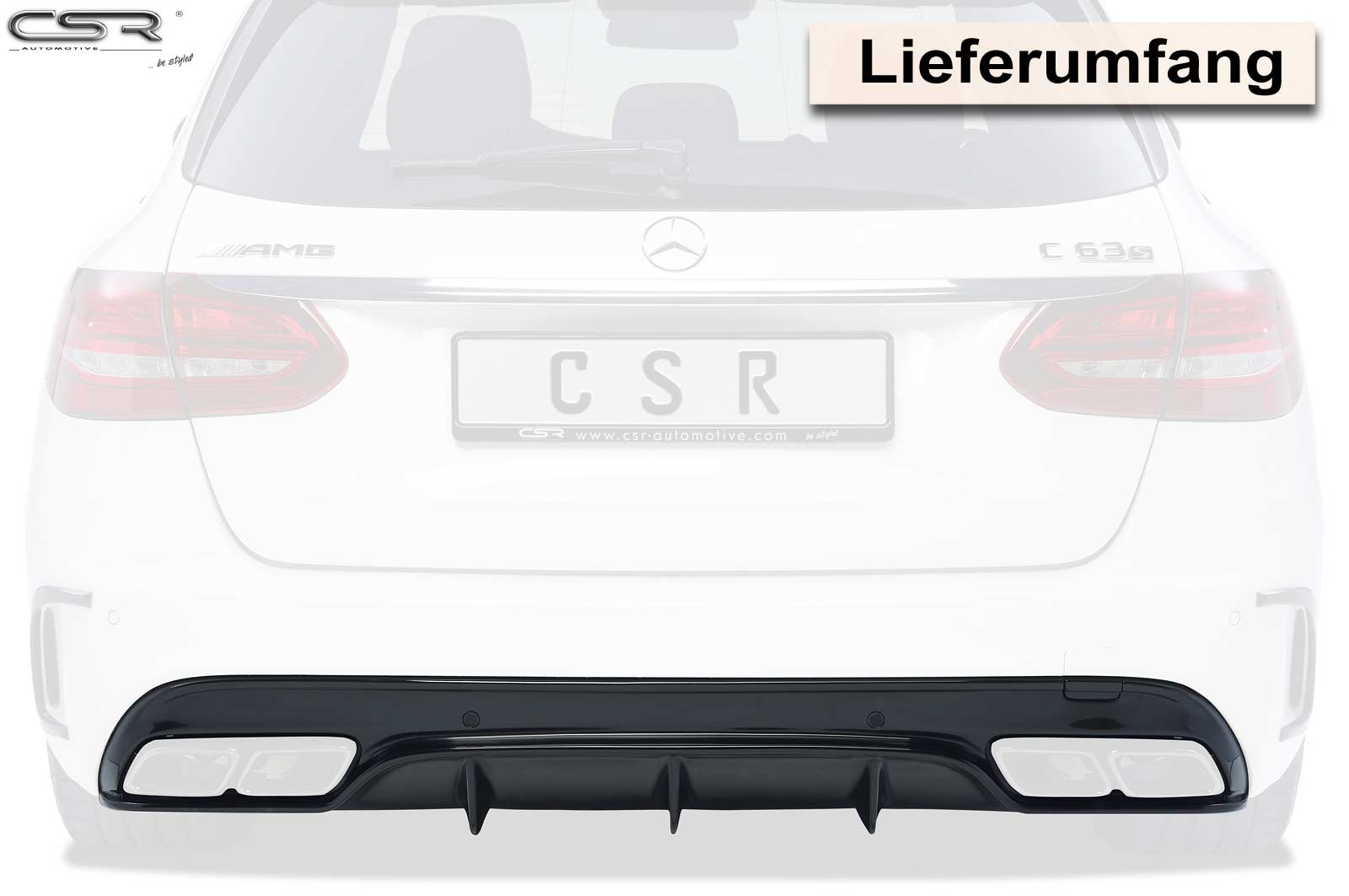 Mercedes-Benz C-Klasse Kombi | W205 | Diffusor von CSR-Automotive