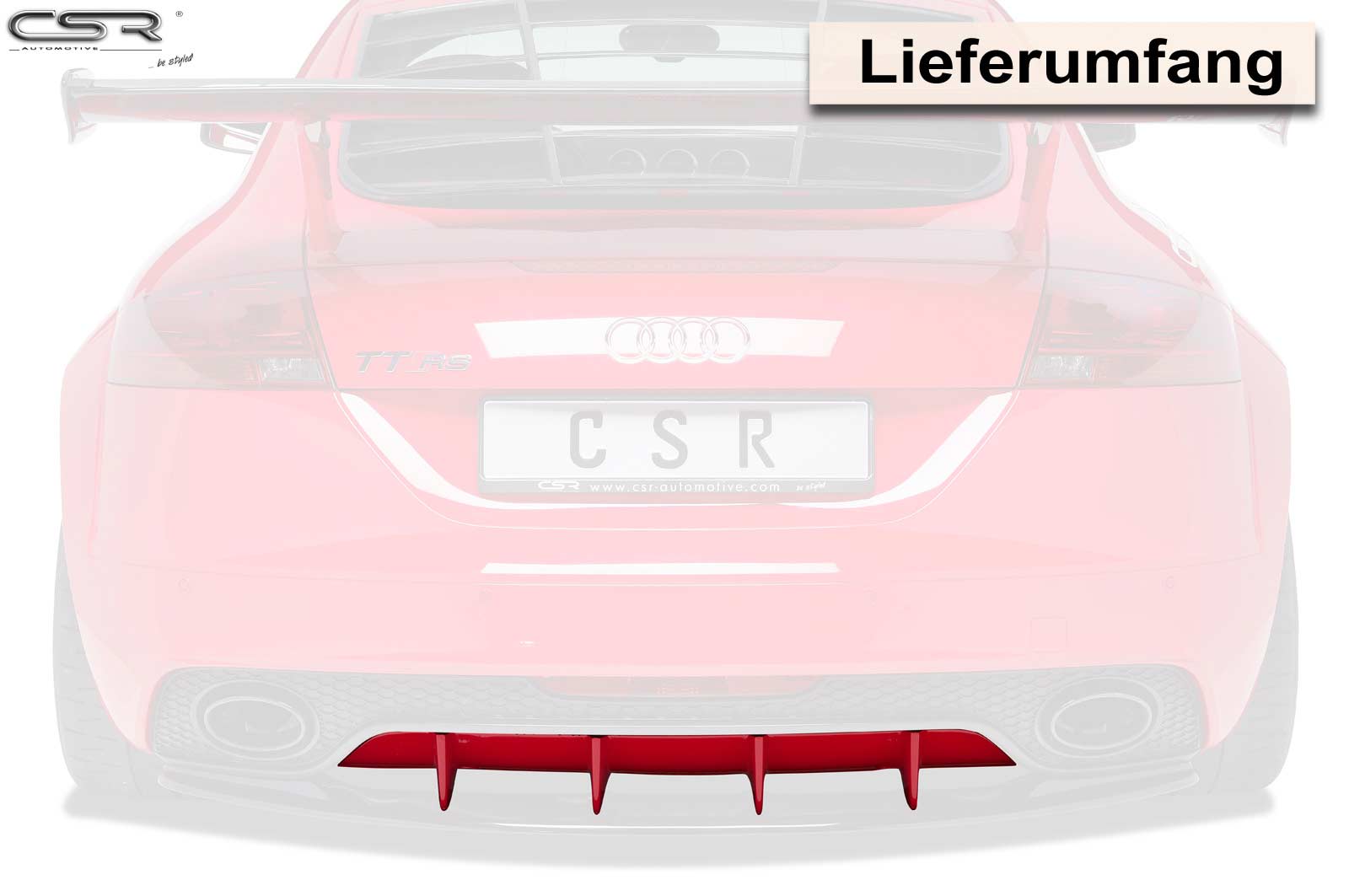 Audi TT RS 8J | Heckansatz HA197